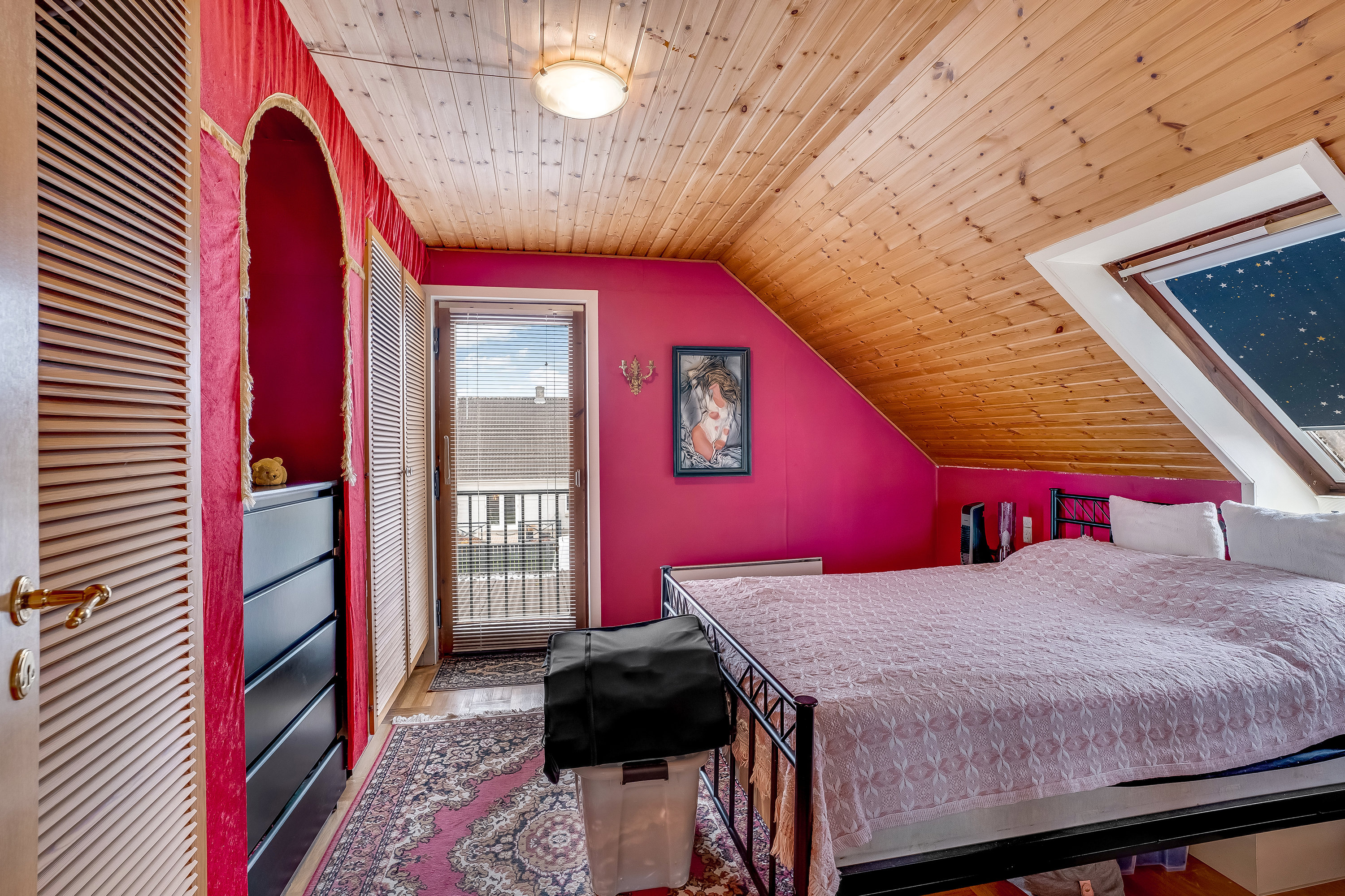 Fremhævet soveværelse billede i fuldskærmstilstand. Billede af Øster Nordlundevej 9A, 4900 Nakskov