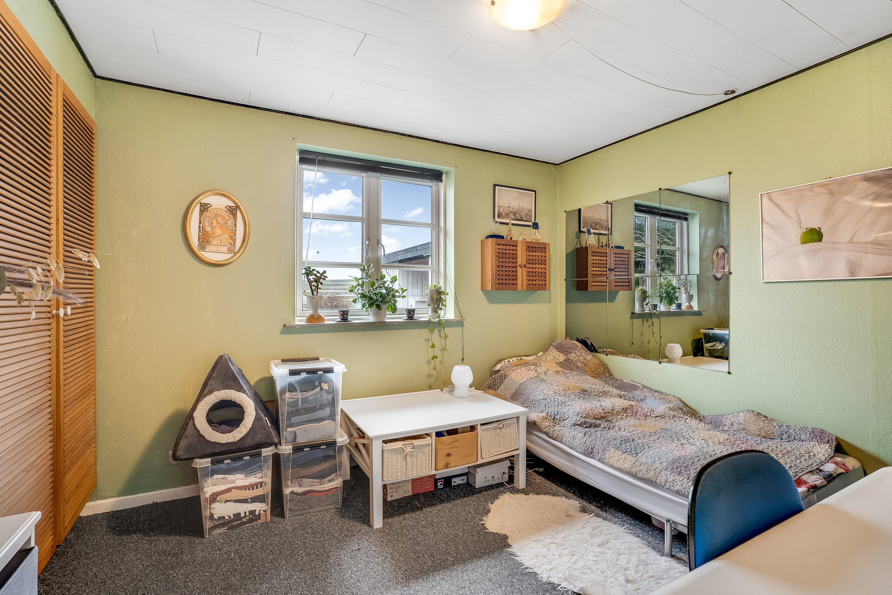 Fremhævet soveværelse billede i fuldskærmstilstand. Billede af Øster Nordlundevej 9A, 4900 Nakskov