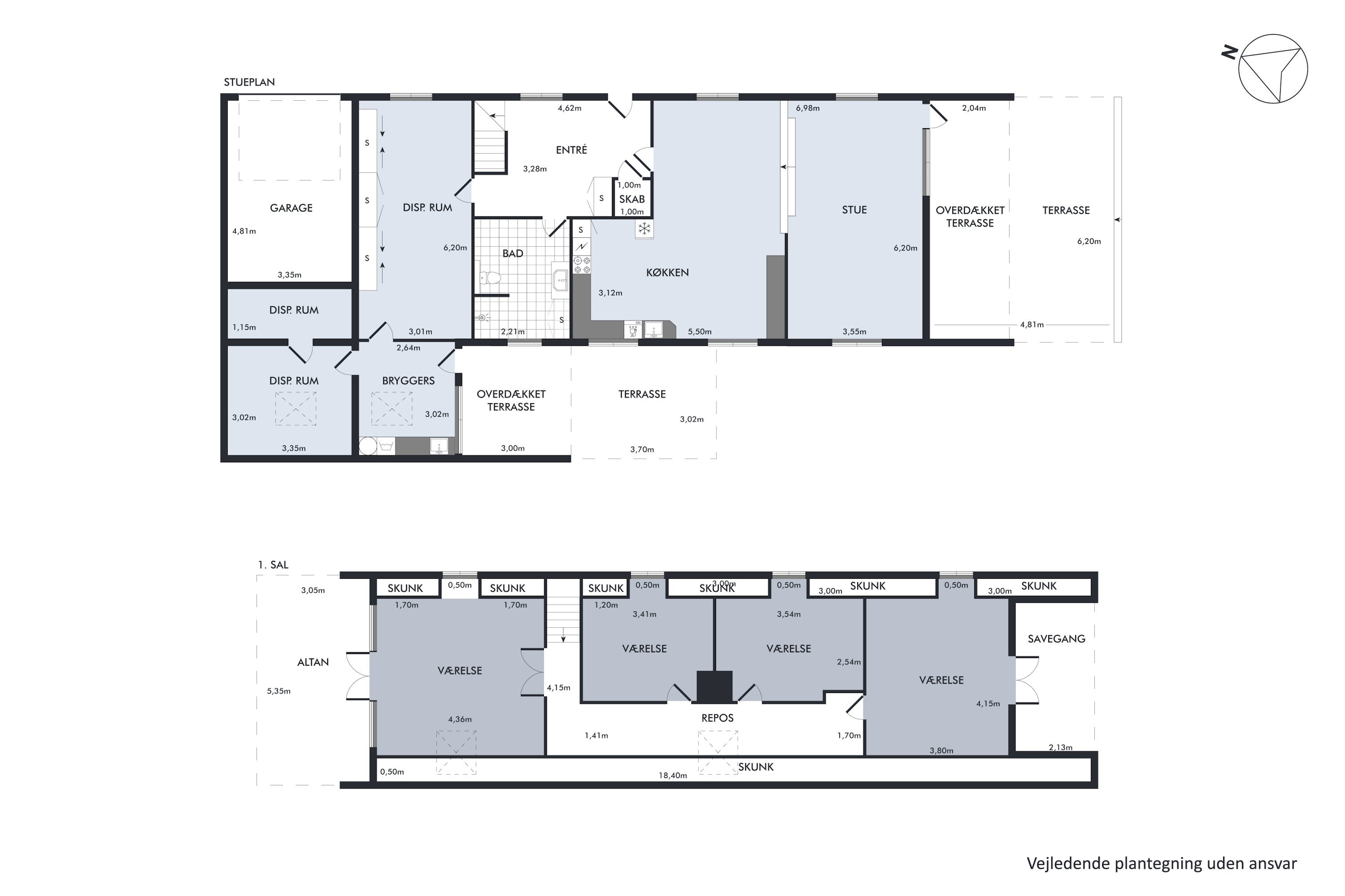 Plantegninger billede af Krovej 39, Klitmøller, 7700 Thisted
