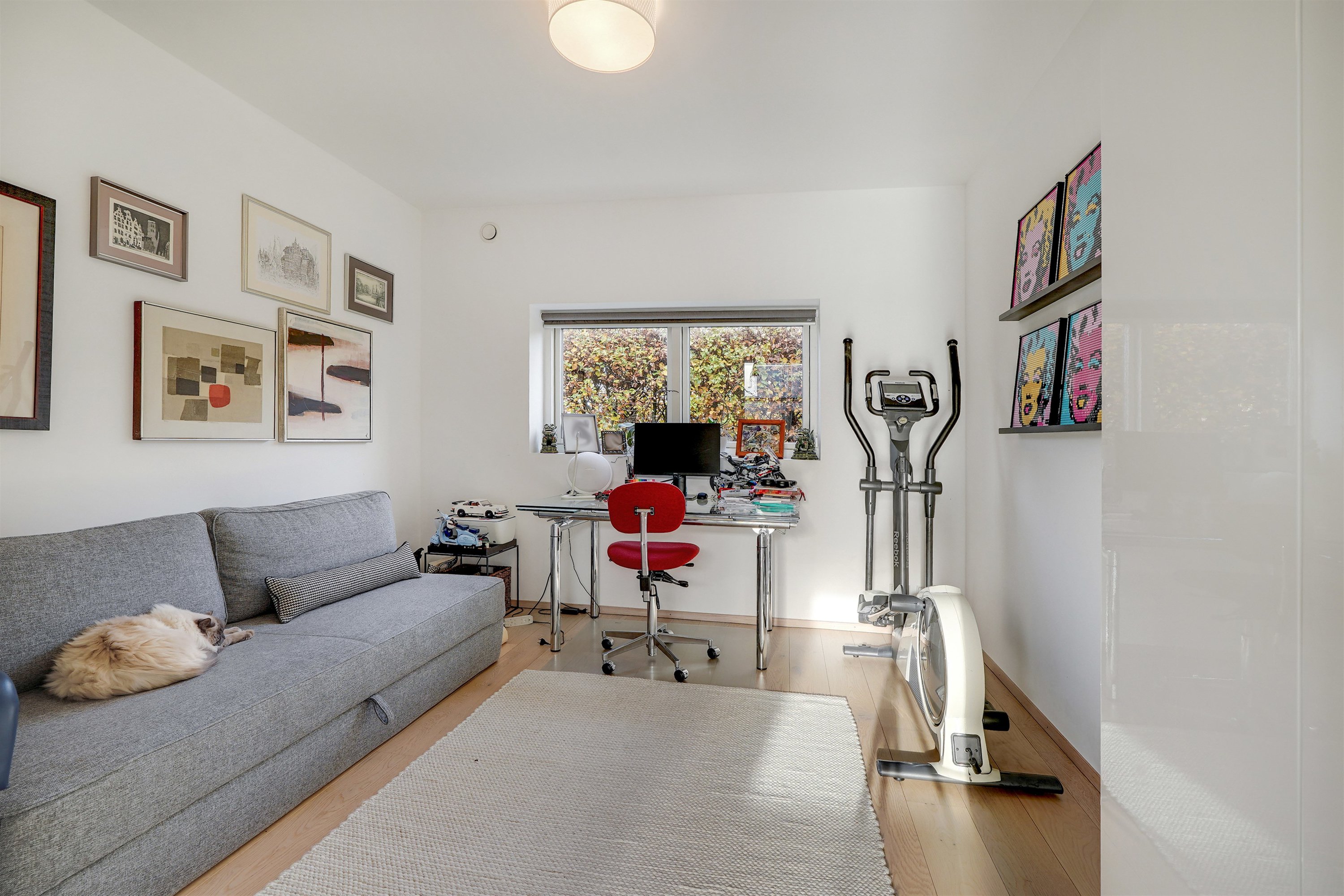 Fremhævet stue billede i fuldskærmstilstand. Billede af Lillevang 38, 7190 Billund