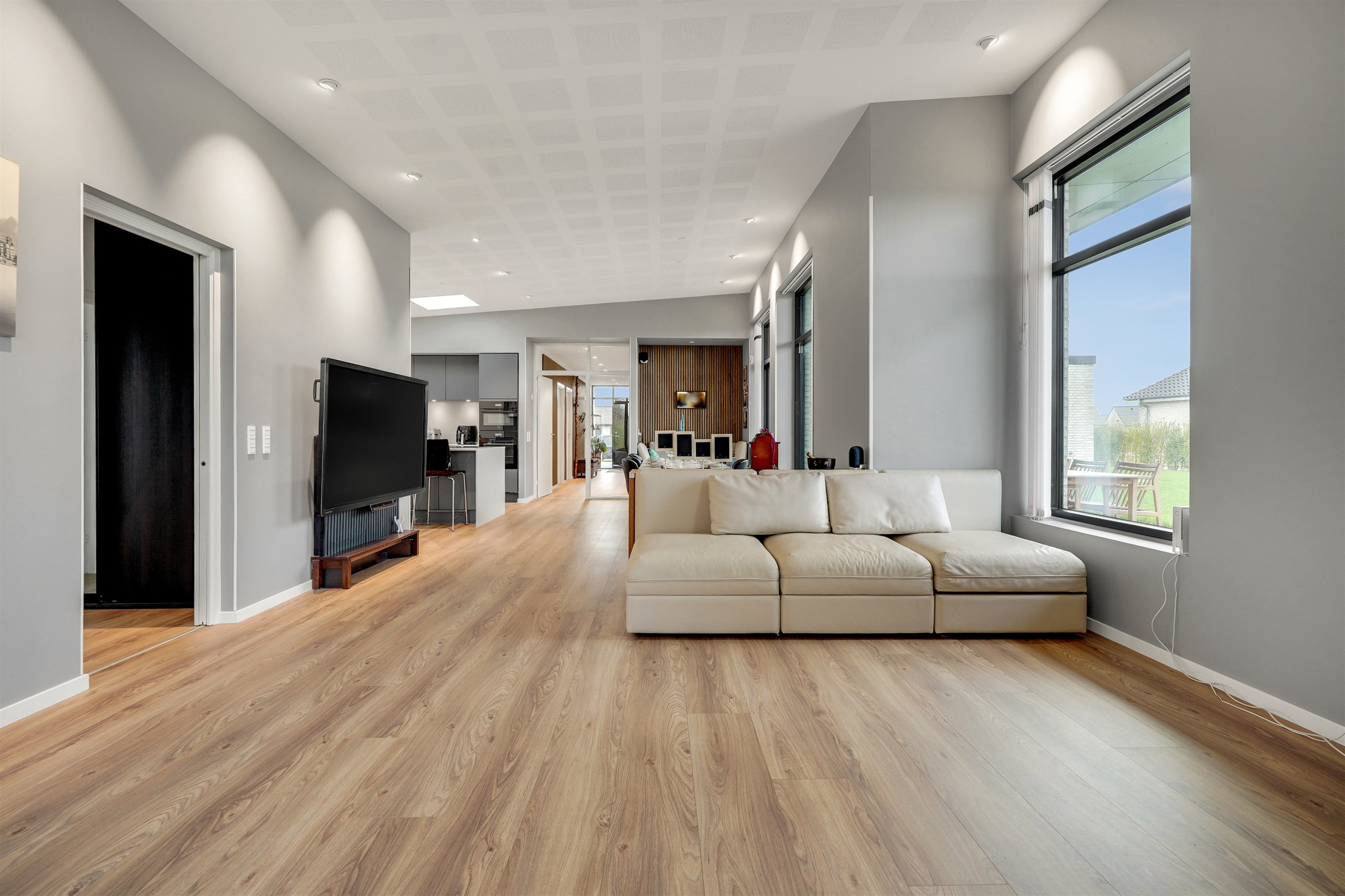 Fremhævet stue billede i fuldskærmstilstand. Billede af Sommerfuglen 27, 7190 Billund