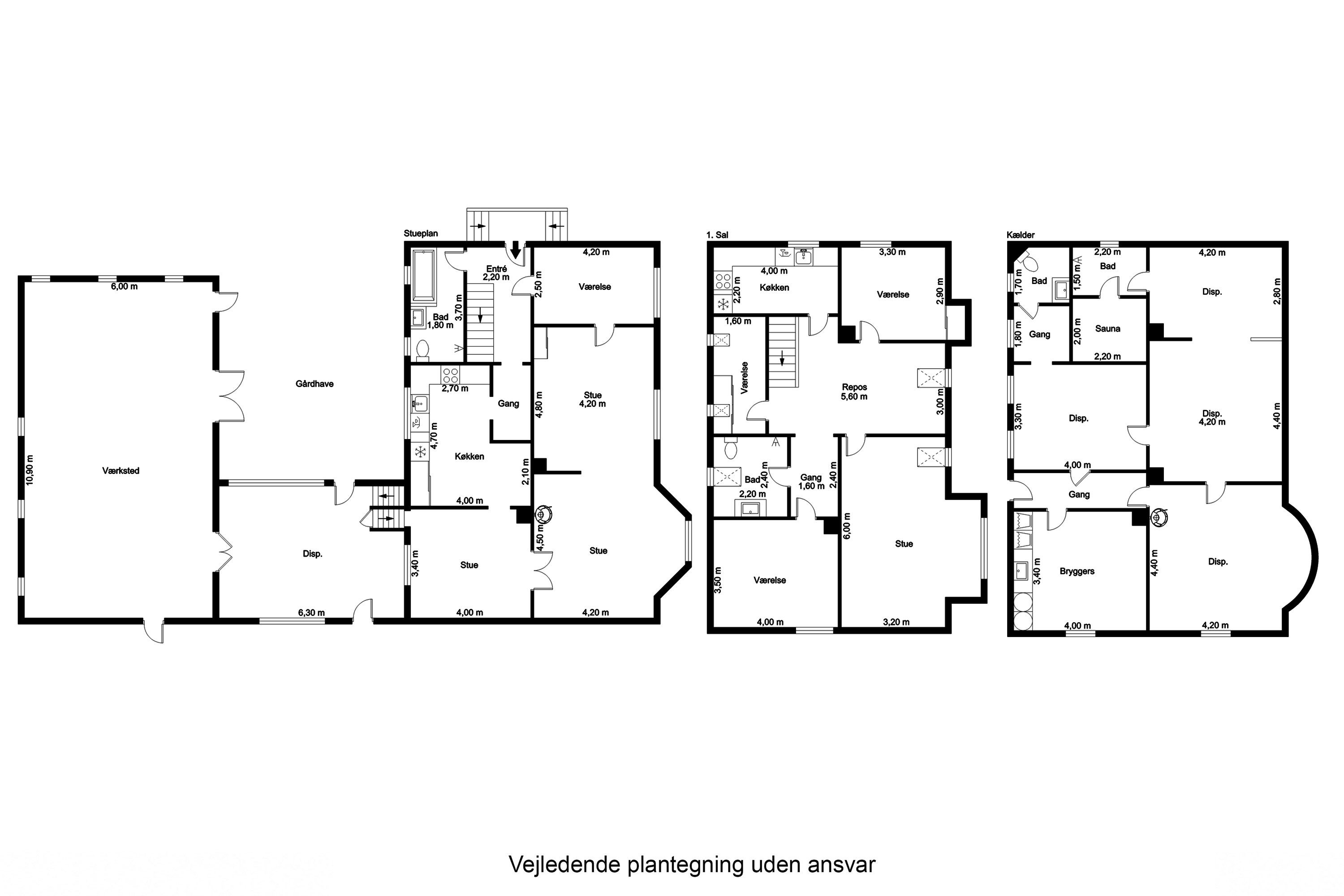 Plantegninger billede af Stationsvej 13, 5771 Stenstrup
