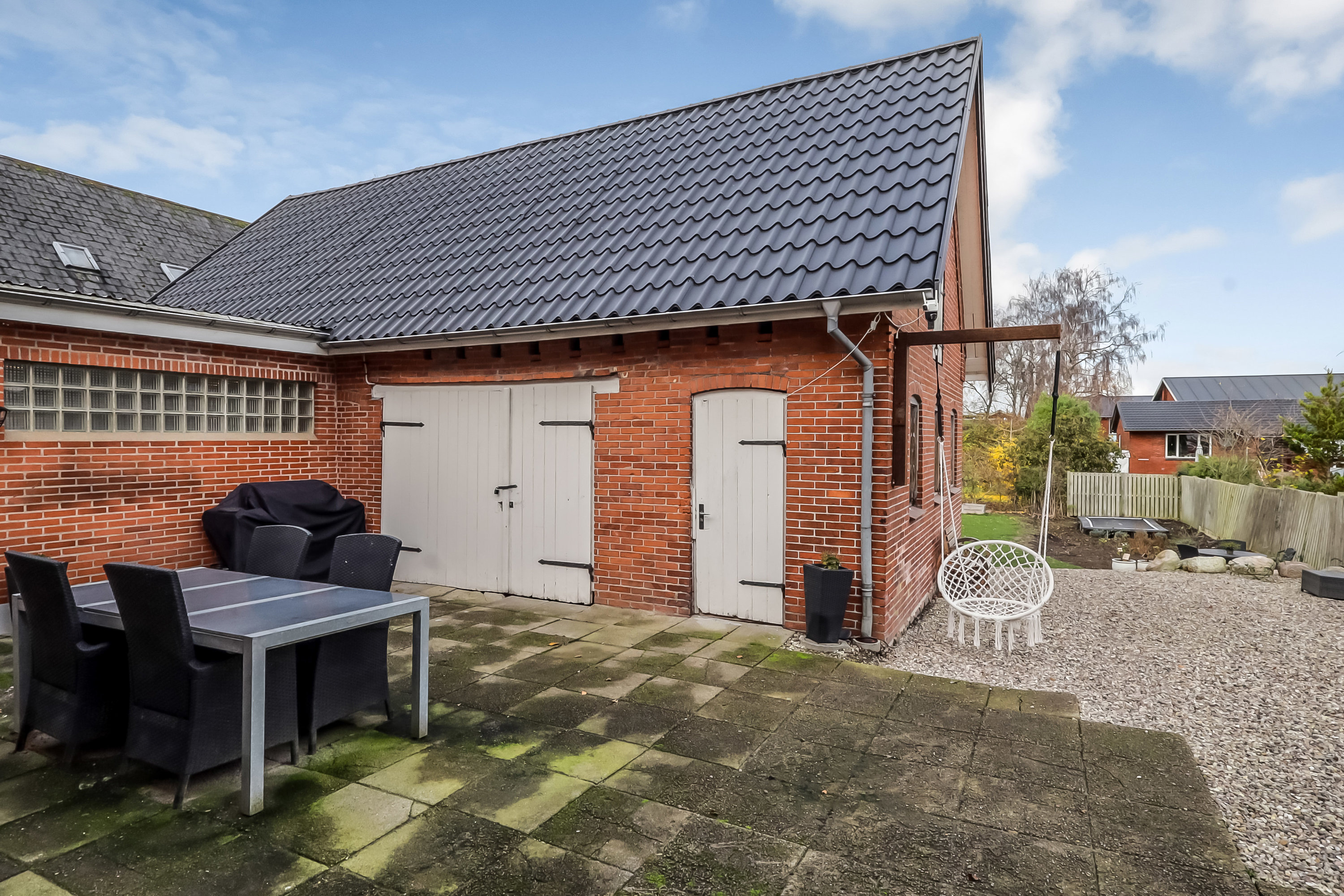 Fremhævet terrasse billede i fuldskærmstilstand. Billede af Stationsvej 13, 5771 Stenstrup