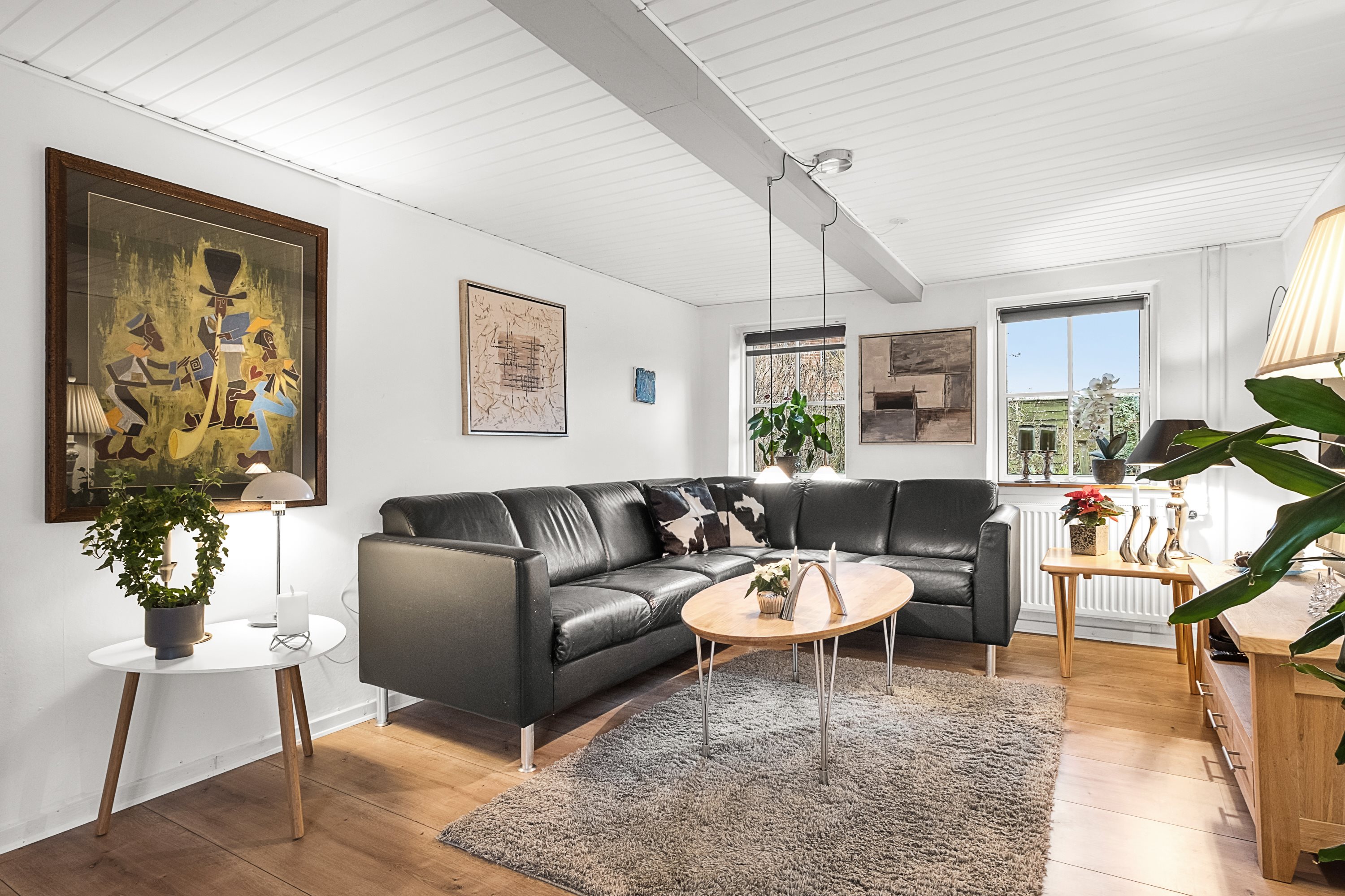 Fremhævet stue billede i fuldskærmstilstand. Billede af Clemensvej 7, Bendstrup, 8530 Hjortshøj