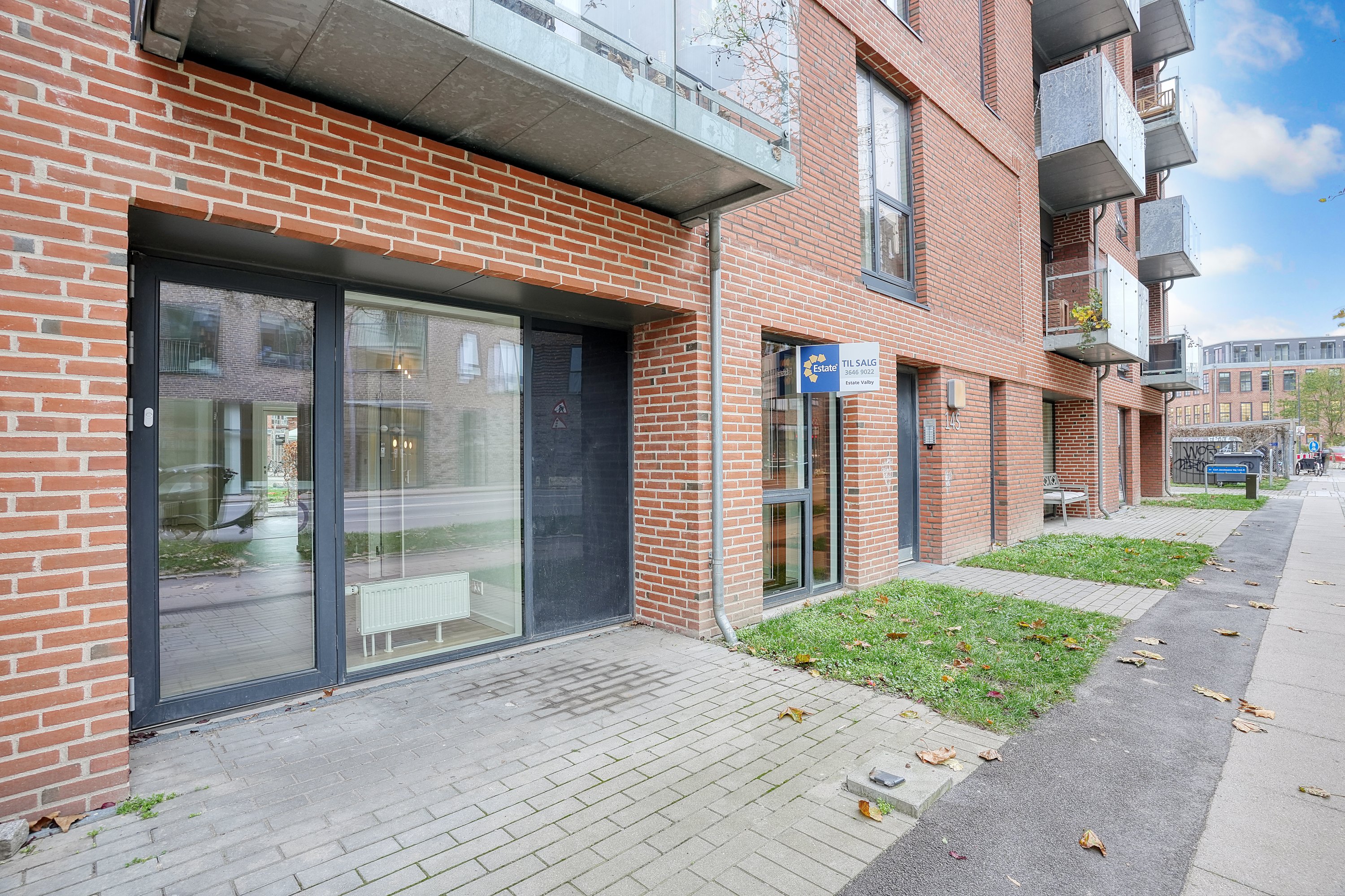 Fremhævet terrasse billede i fuldskærmstilstand. Billede af Carl Jacobsens Vej 14S, st.. tv., 2500 Valby