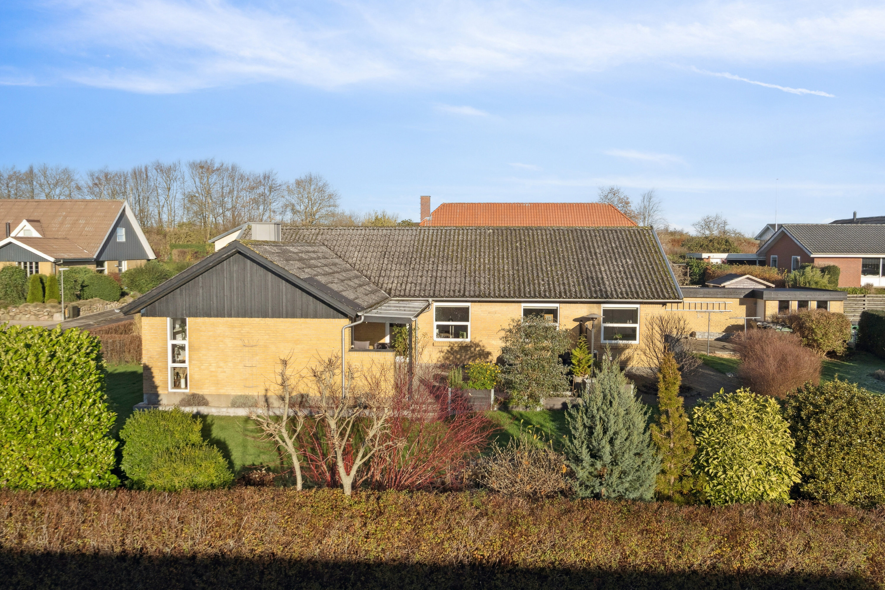 Fremhævet set fra vejen billede i fuldskærmstilstand. Billede af Baldersvej 35, 6040 Egtved