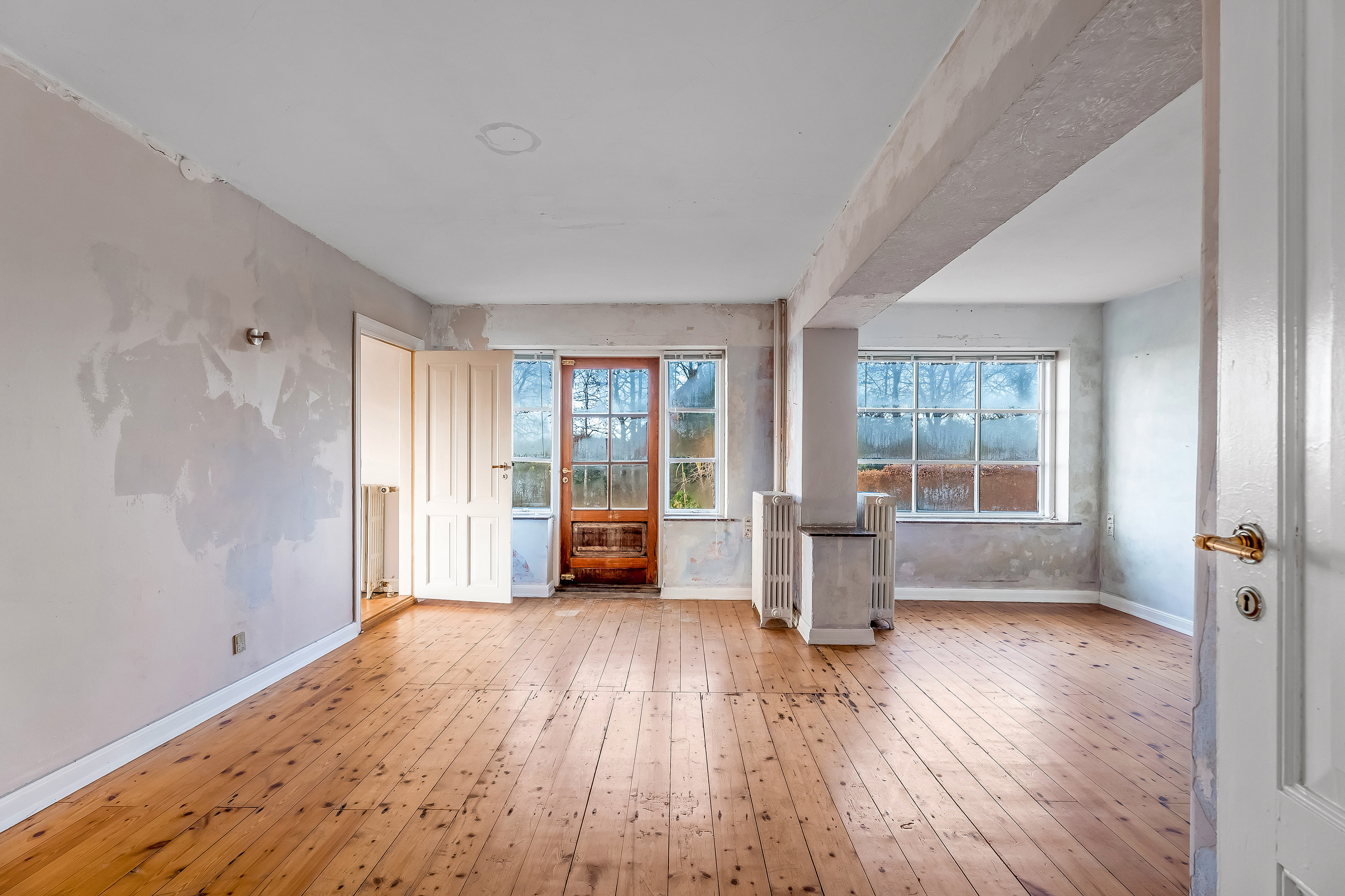 Fremhævet stue billede i fuldskærmstilstand. Billede af Viemosevej 43, Nøbbet, 4913 Horslunde