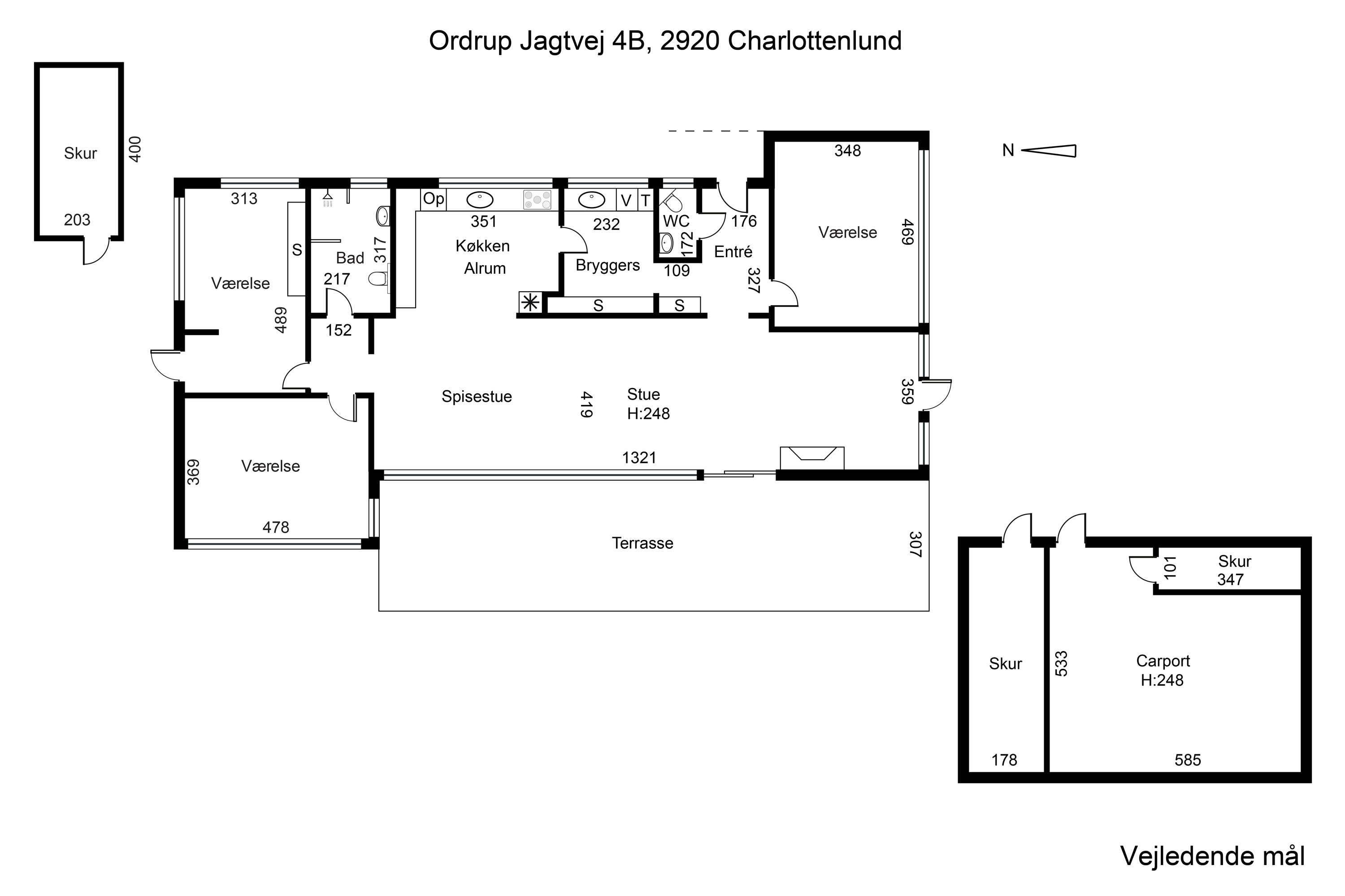 Plantegninger billede af Ordrup Jagtvej 4B, 2920 Charlottenlund