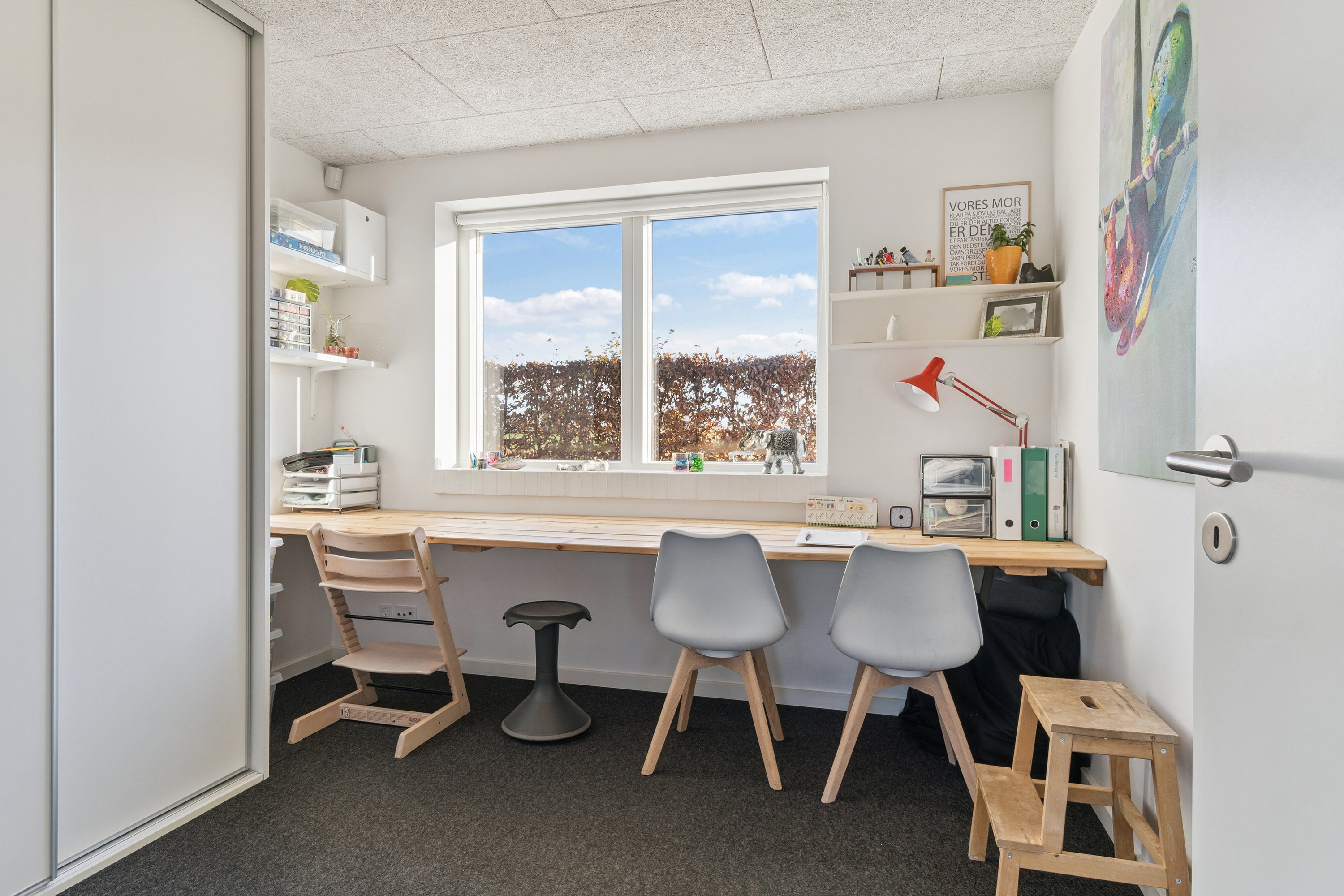 Fremhævet værelse billede i fuldskærmstilstand. Billede af Gåskjærholm 12, 8722 Hedensted