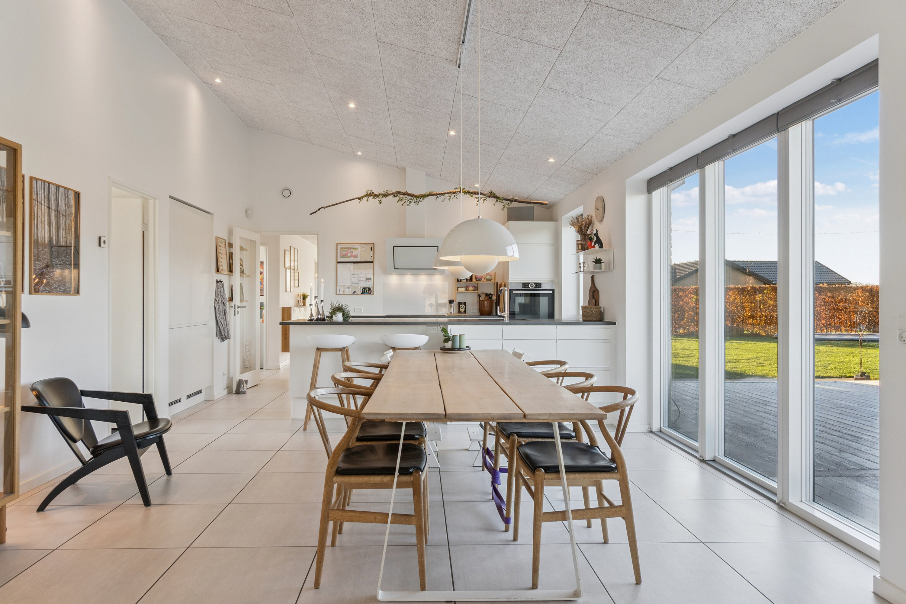 Fremhævet spisestue billede i fuldskærmstilstand. Billede af Gåskjærholm 12, 8722 Hedensted