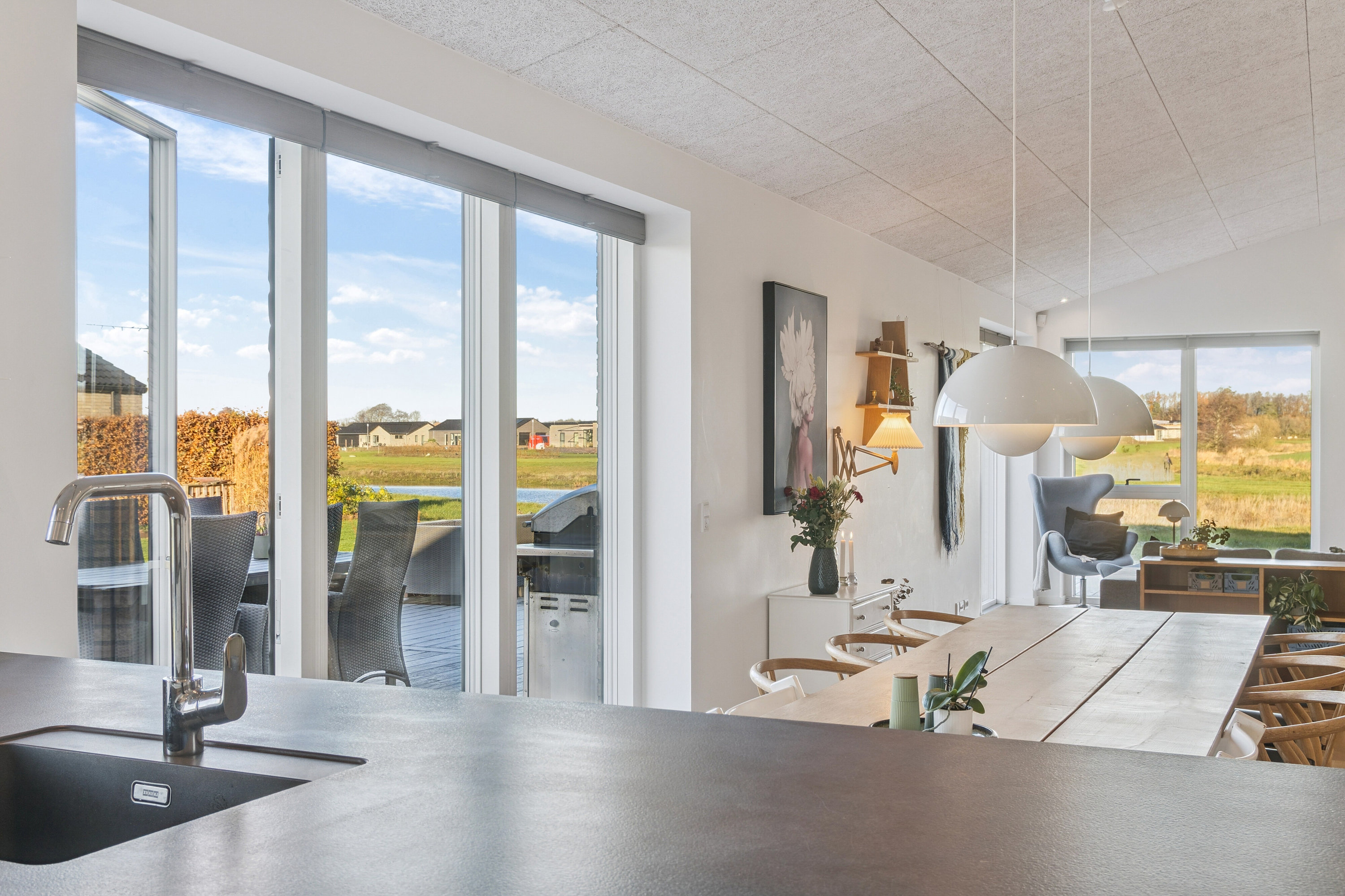 Fremhævet spisestue billede i fuldskærmstilstand. Billede af Gåskjærholm 12, 8722 Hedensted