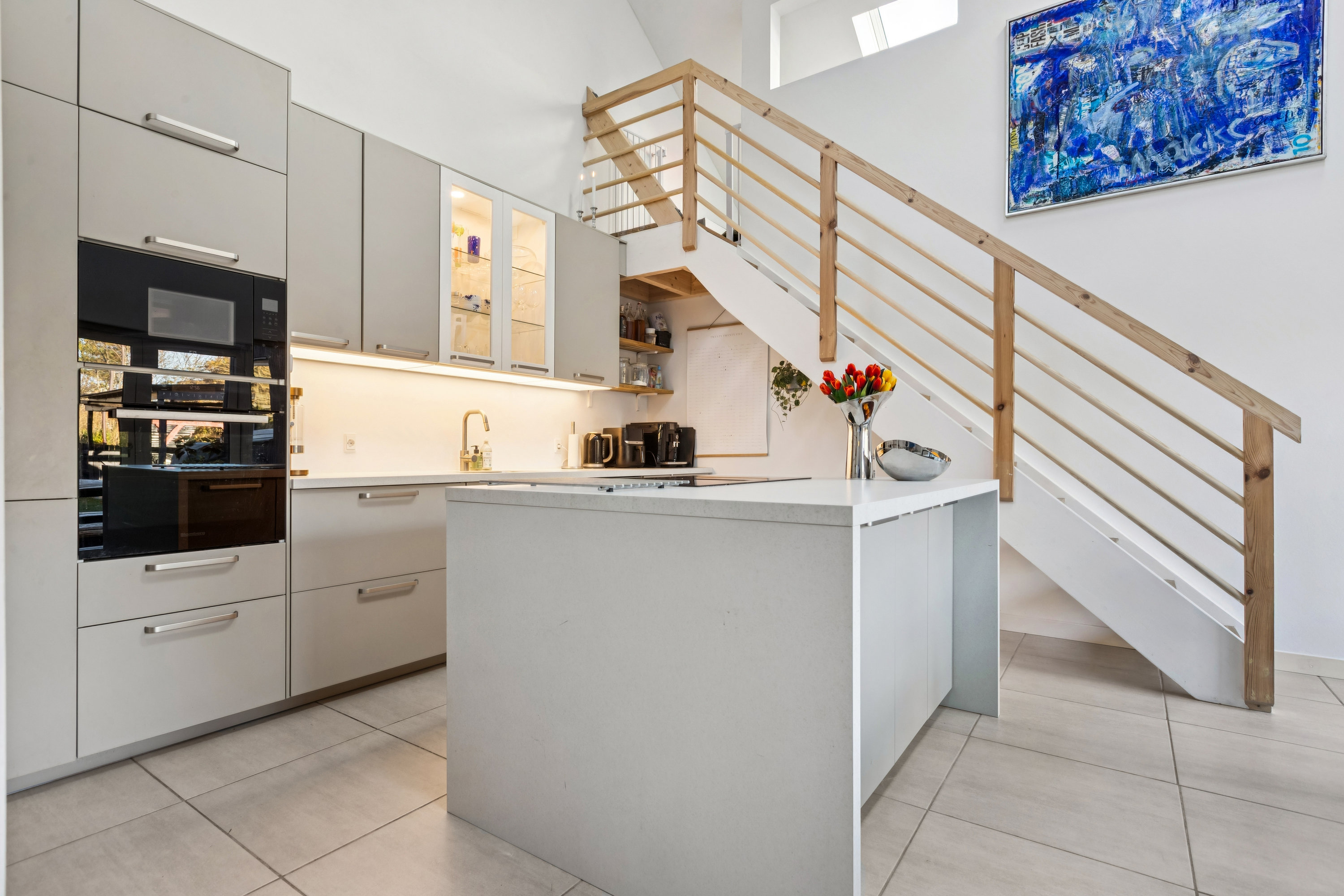 Fremhævet køkken billede i fuldskærmstilstand. Billede af Azaleagangen 54, 2300 København S