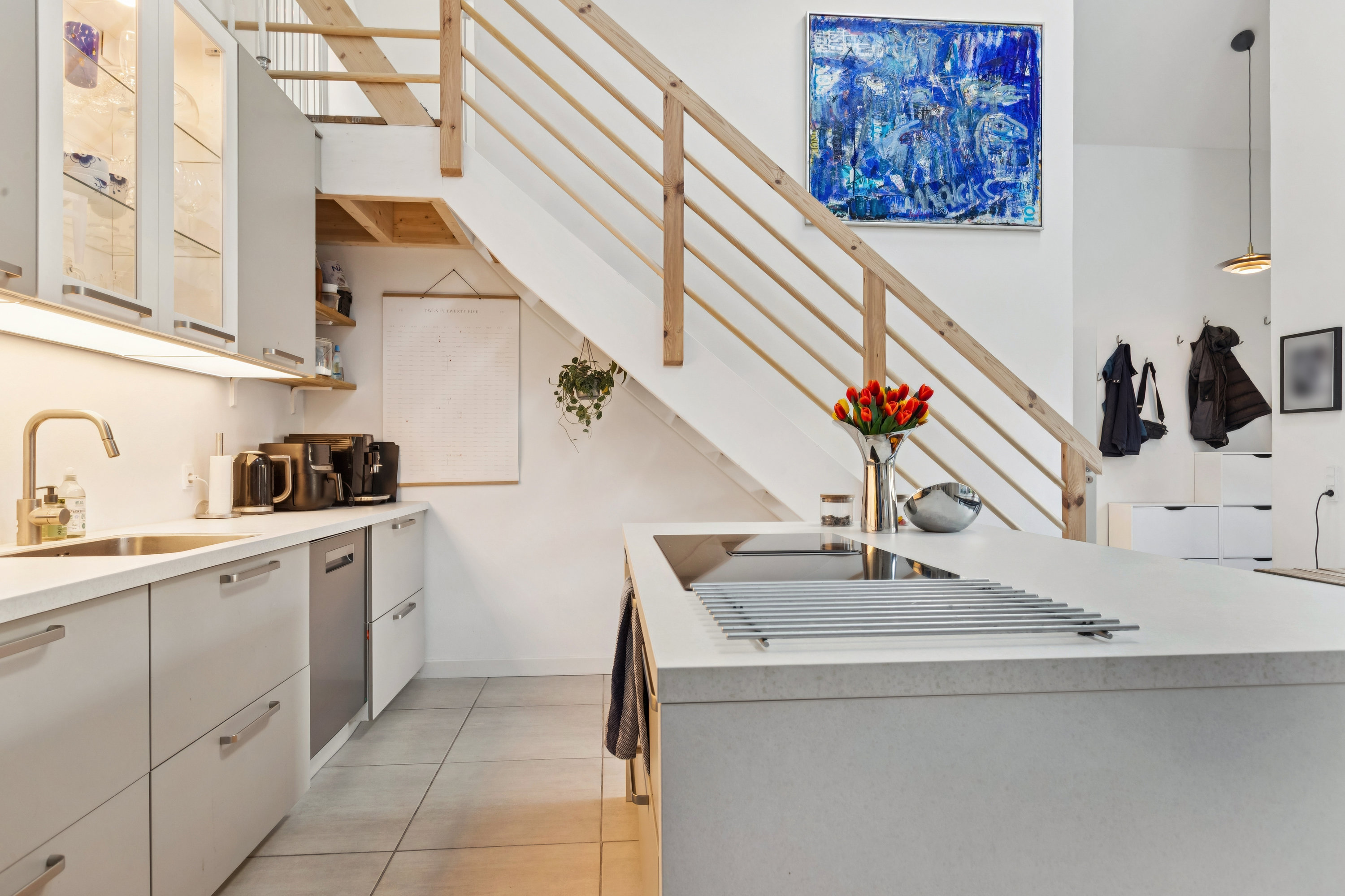 Fremhævet køkken billede i fuldskærmstilstand. Billede af Azaleagangen 54, 2300 København S