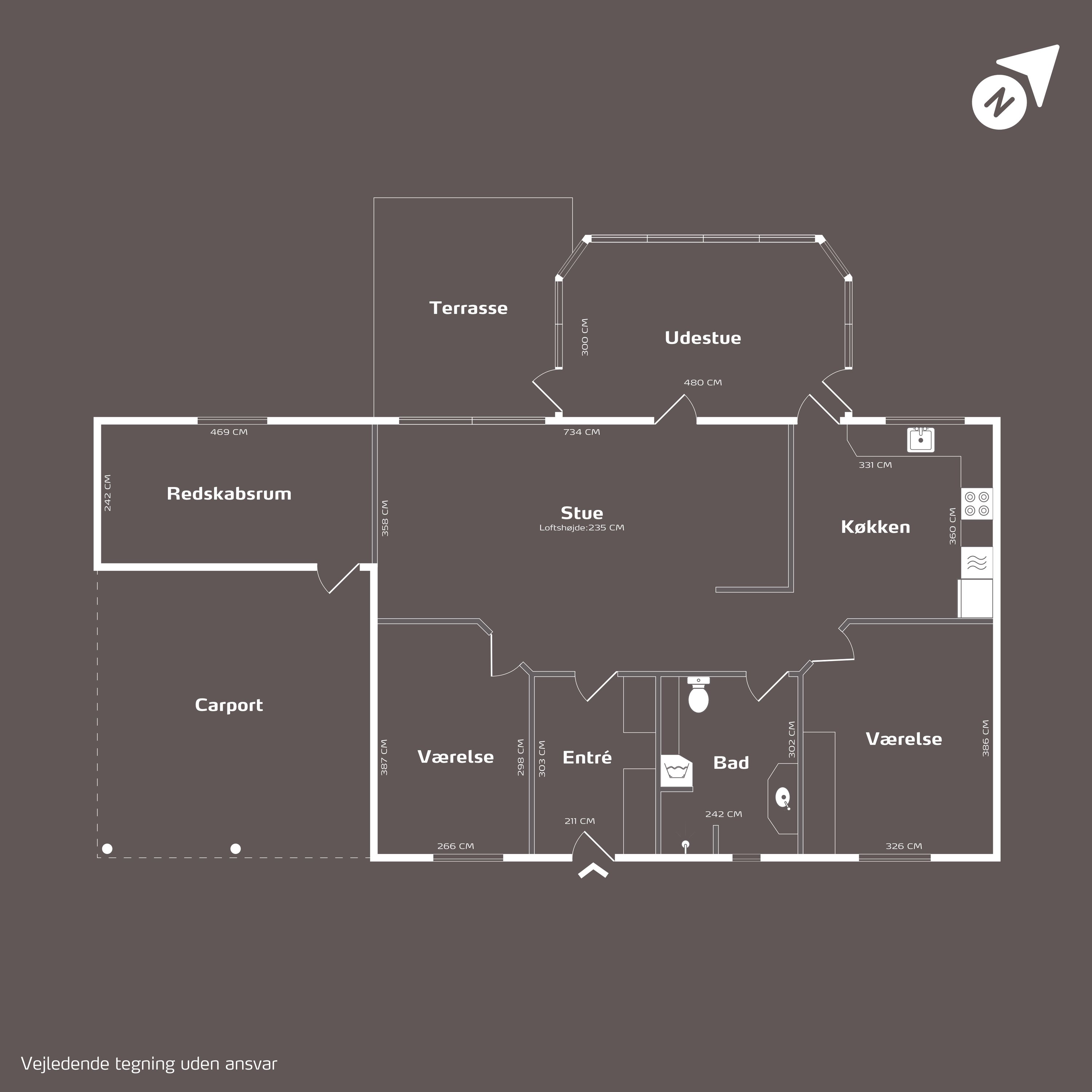 Plantegninger billede af Lupinmarken 130, 8800 Viborg