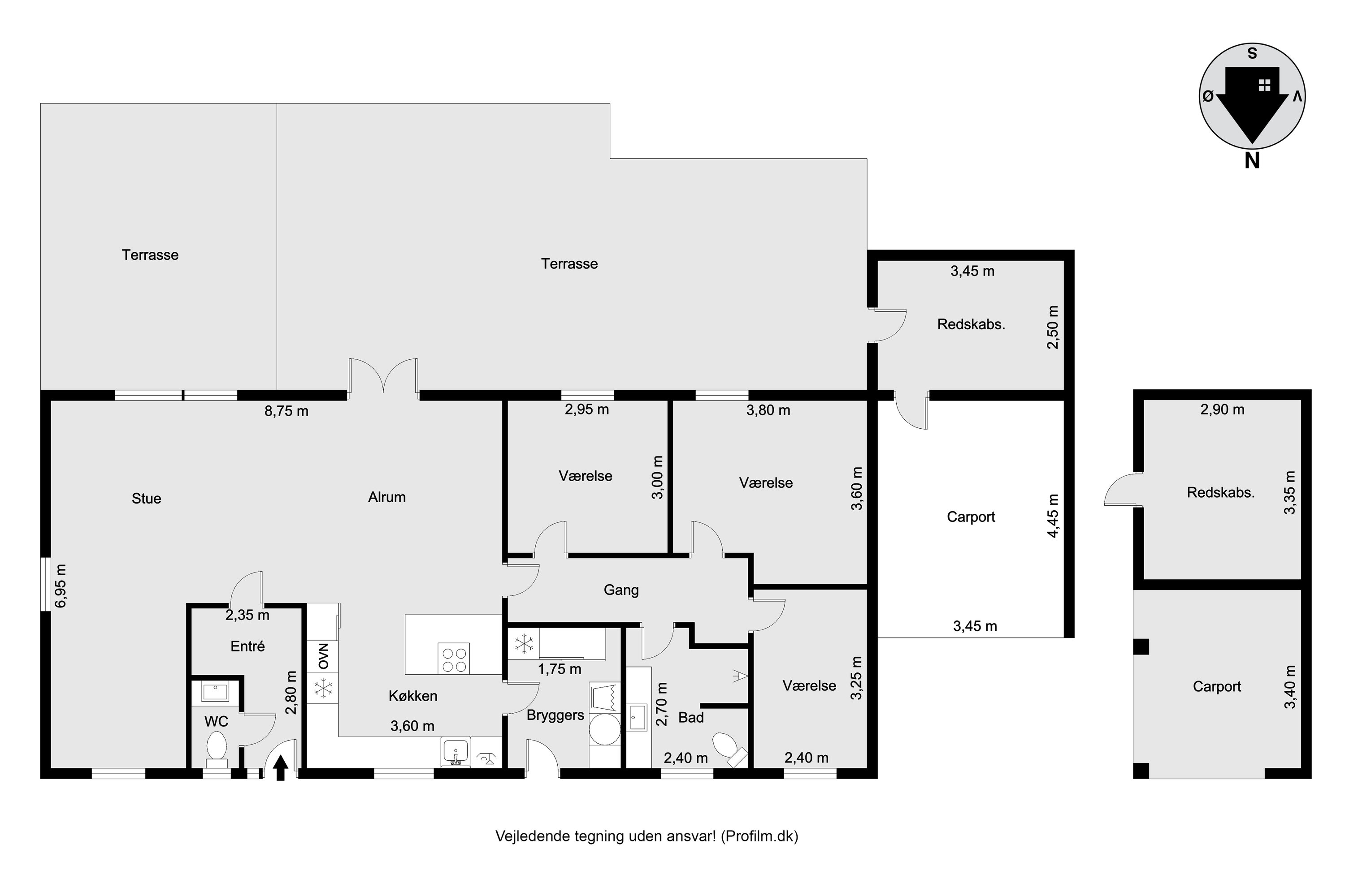 Plantegninger billede af Bannestrupparken 50, Tvis, 7500 Holstebro