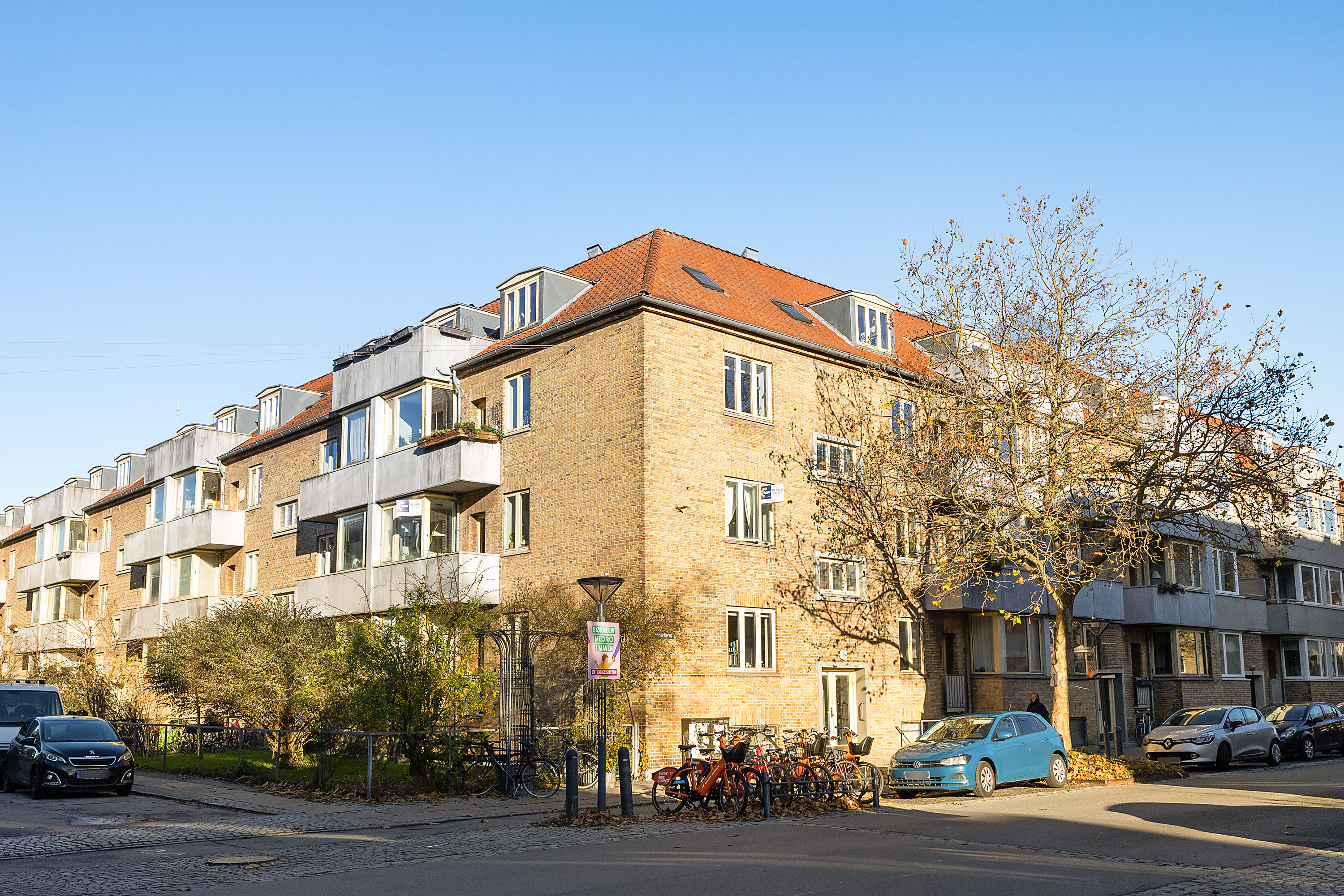 Fremhævet ejendommen billede i fuldskærmstilstand. Billede af Mozartsvej 24, 1. tv., 2450 København SV