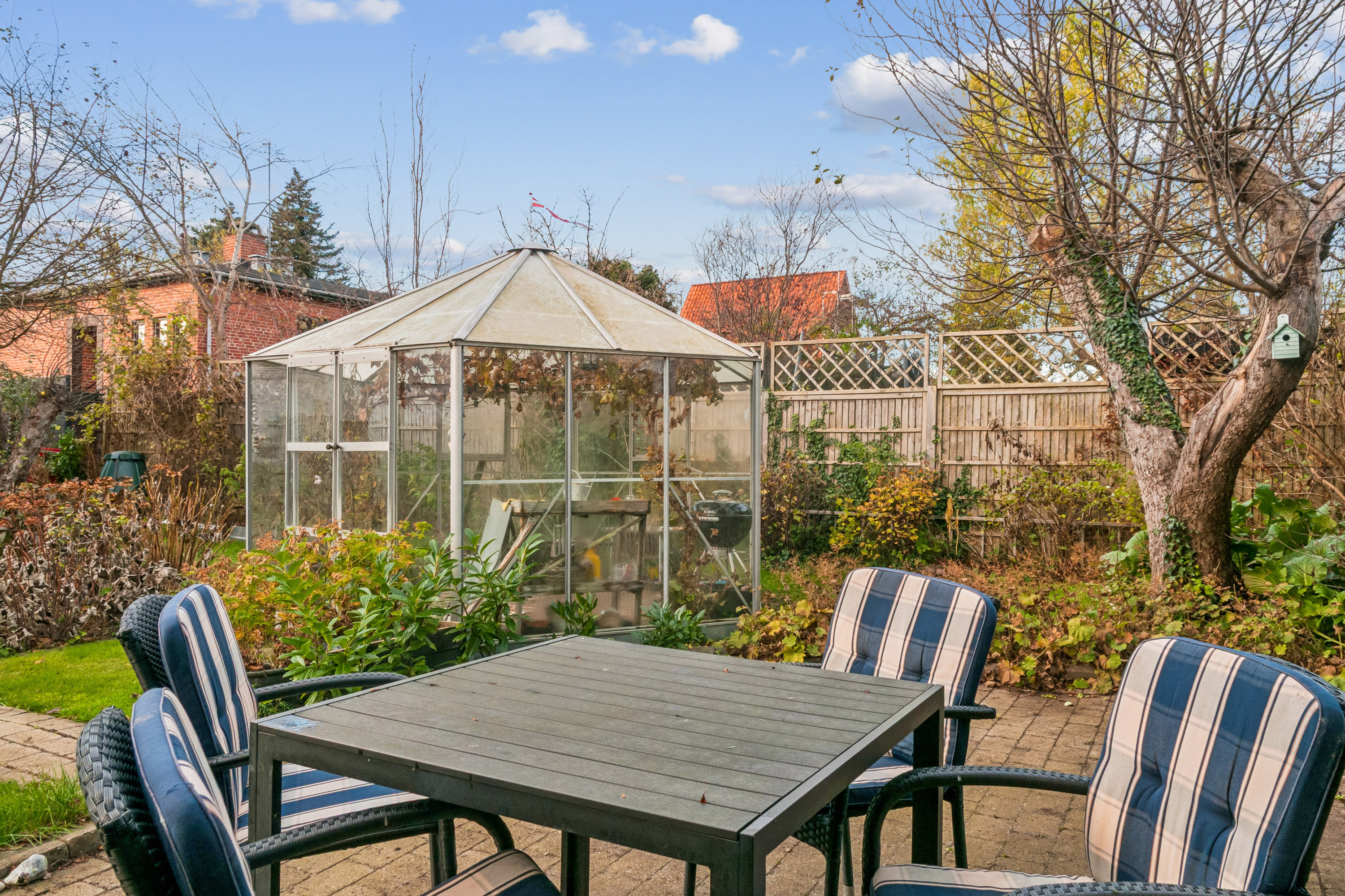 Fremhævet terrasse billede i fuldskærmstilstand. Billede af Gulkløvervej 8, 1., 2400 København NV