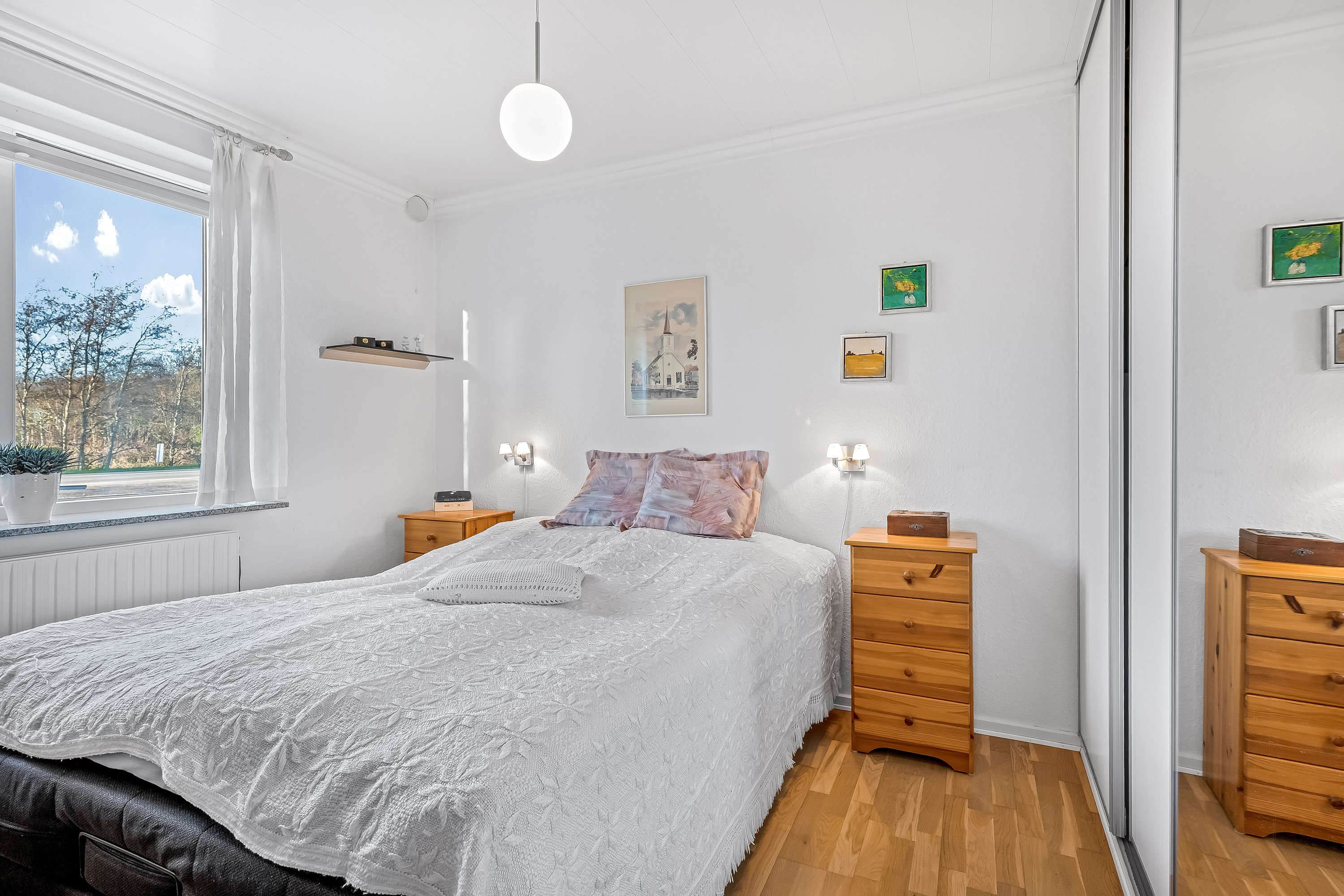 Fremhævet soveværelse billede i fuldskærmstilstand. Billede af Holstebrovej 6, Rindum, 6950 Ringkøbing