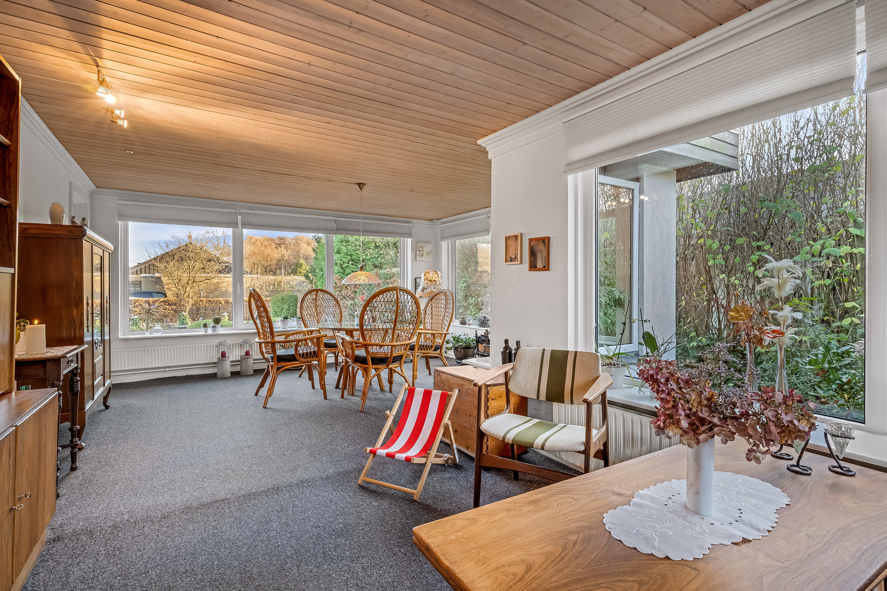 Fremhævet udestue billede i fuldskærmstilstand. Billede af Holstebrovej 6, Rindum, 6950 Ringkøbing