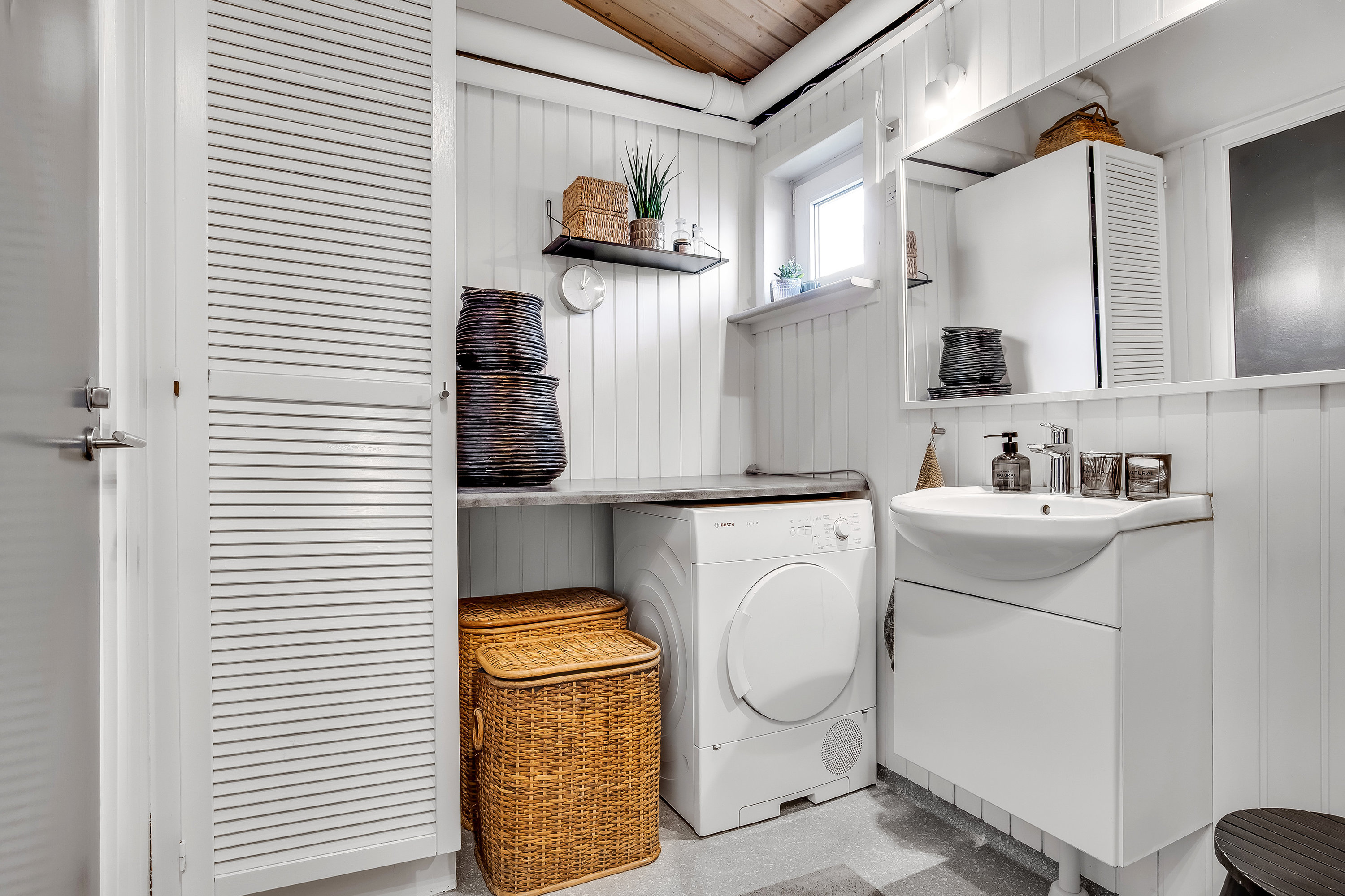 Fremhævet badeværelse billede i fuldskærmstilstand. Billede af Fabersvej 80, 7500 Holstebro