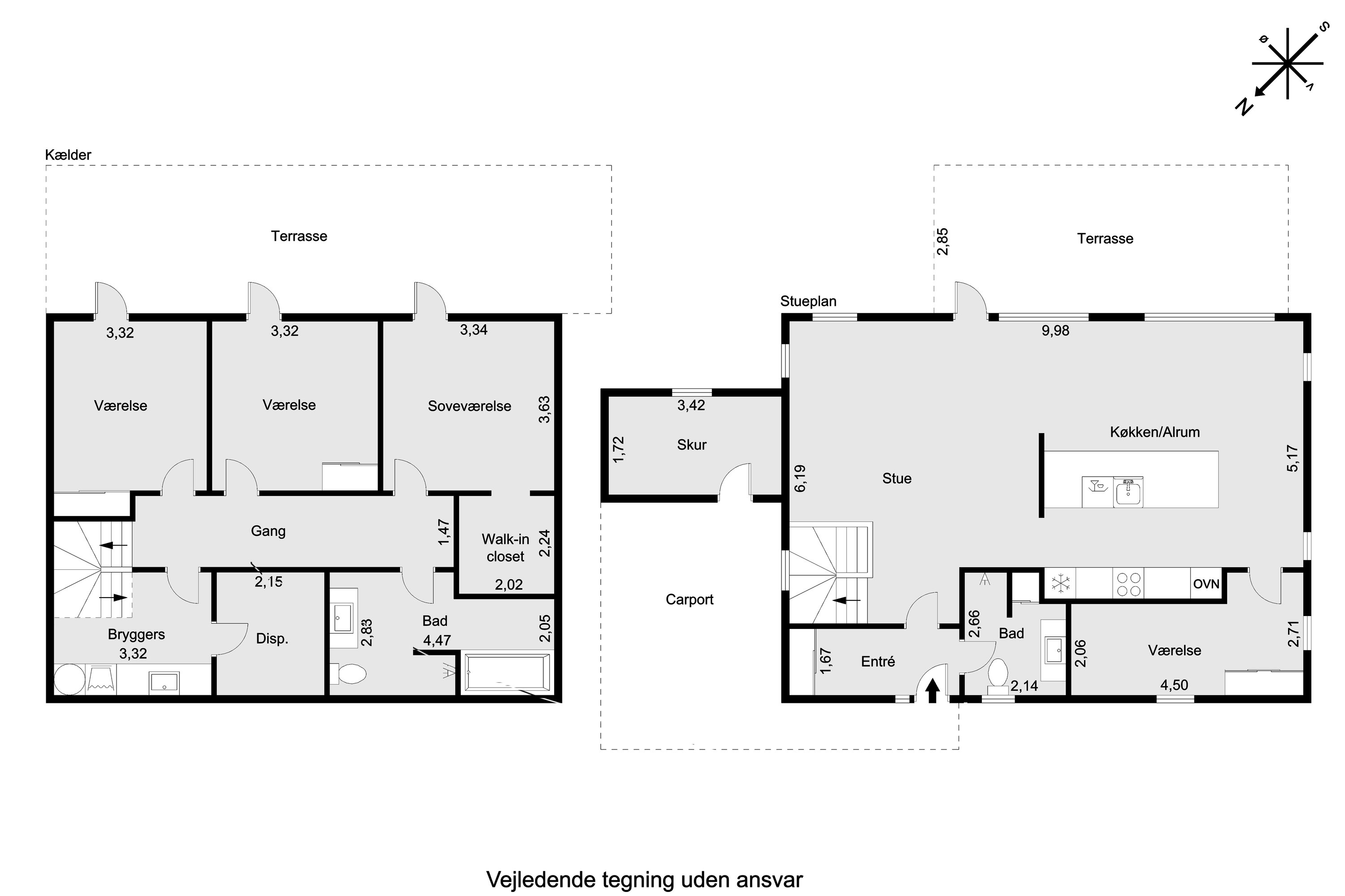 Plantegninger billede af Hybenhaven 14, 8520 Lystrup