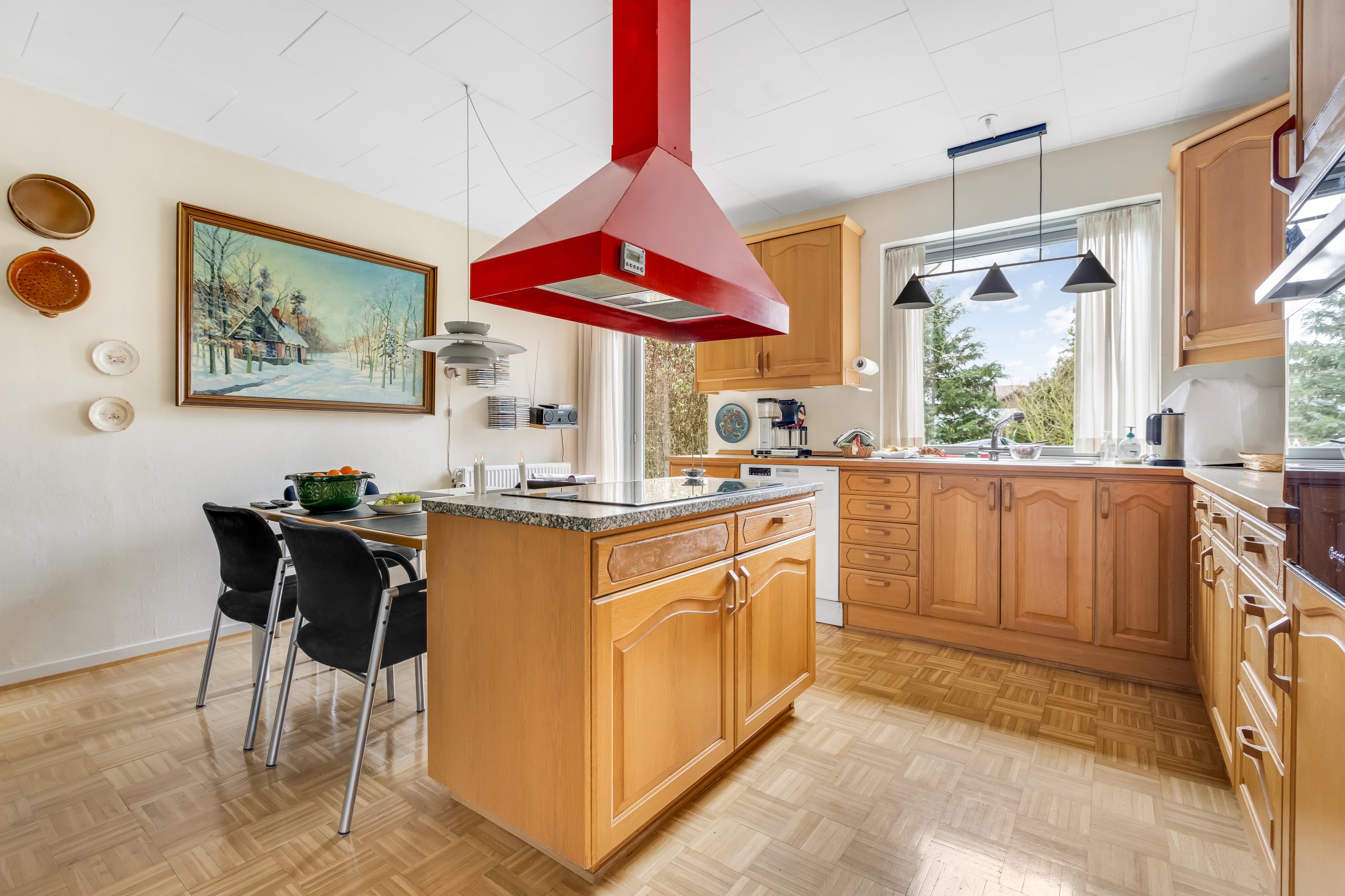 Fremhævet køkken billede i fuldskærmstilstand. Billede af Kildebæksvej 20, Vetterslev, 4100 Ringsted