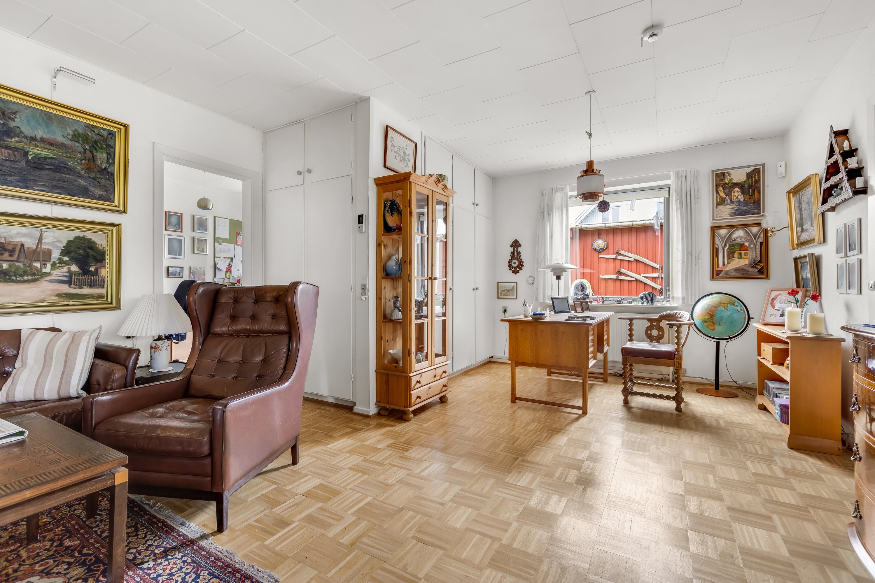 Fremhævet stue billede i fuldskærmstilstand. Billede af Kildebæksvej 20, Vetterslev, 4100 Ringsted