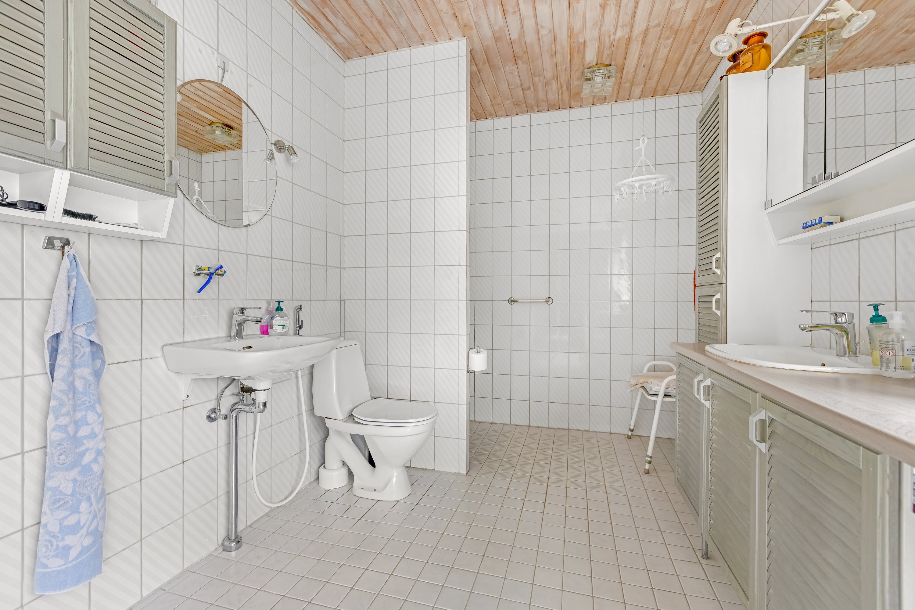 Fremhævet badeværelse billede i fuldskærmstilstand. Billede af Kildebæksvej 20, Vetterslev, 4100 Ringsted