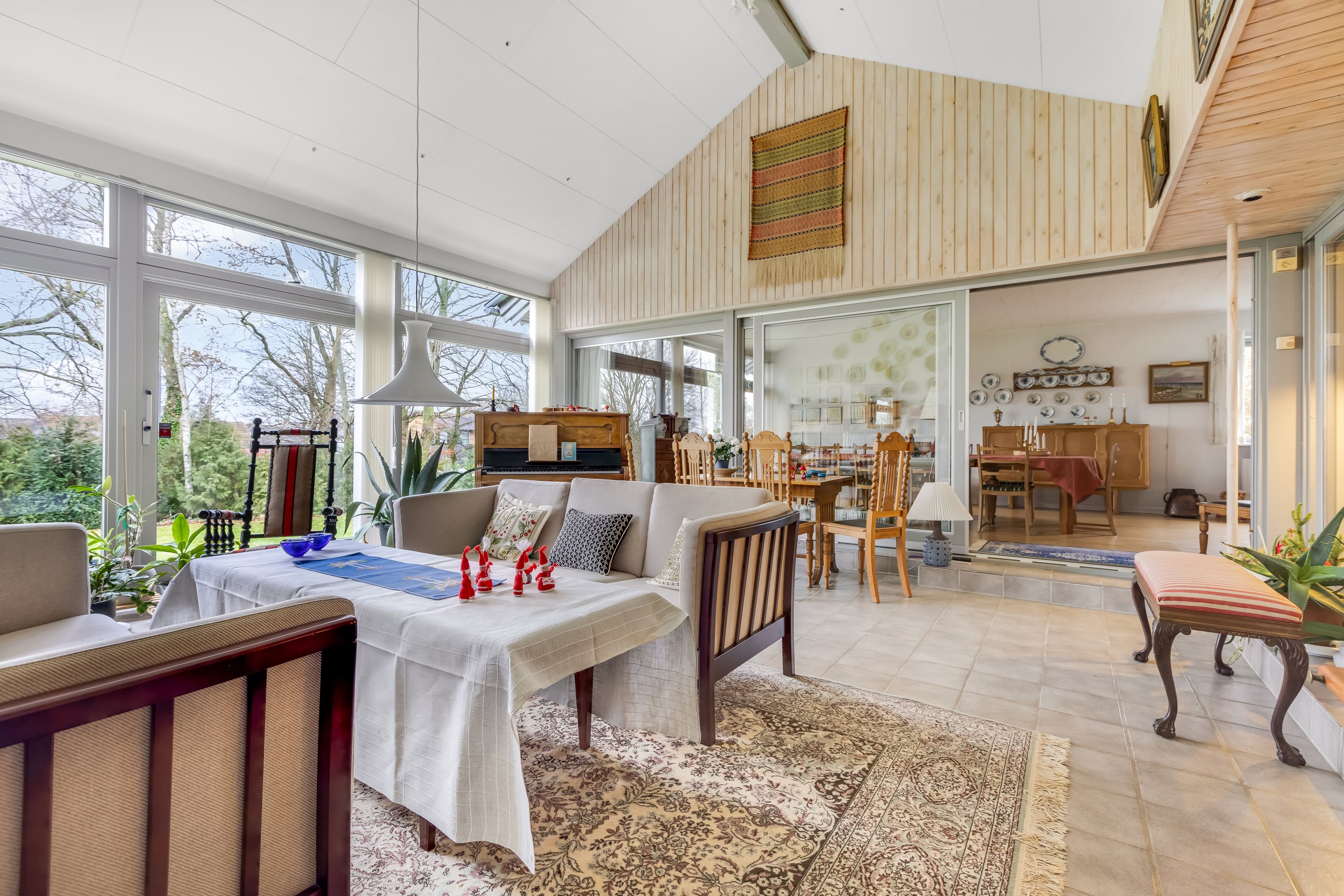 Fremhævet udestue billede i fuldskærmstilstand. Billede af Kildebæksvej 20, Vetterslev, 4100 Ringsted