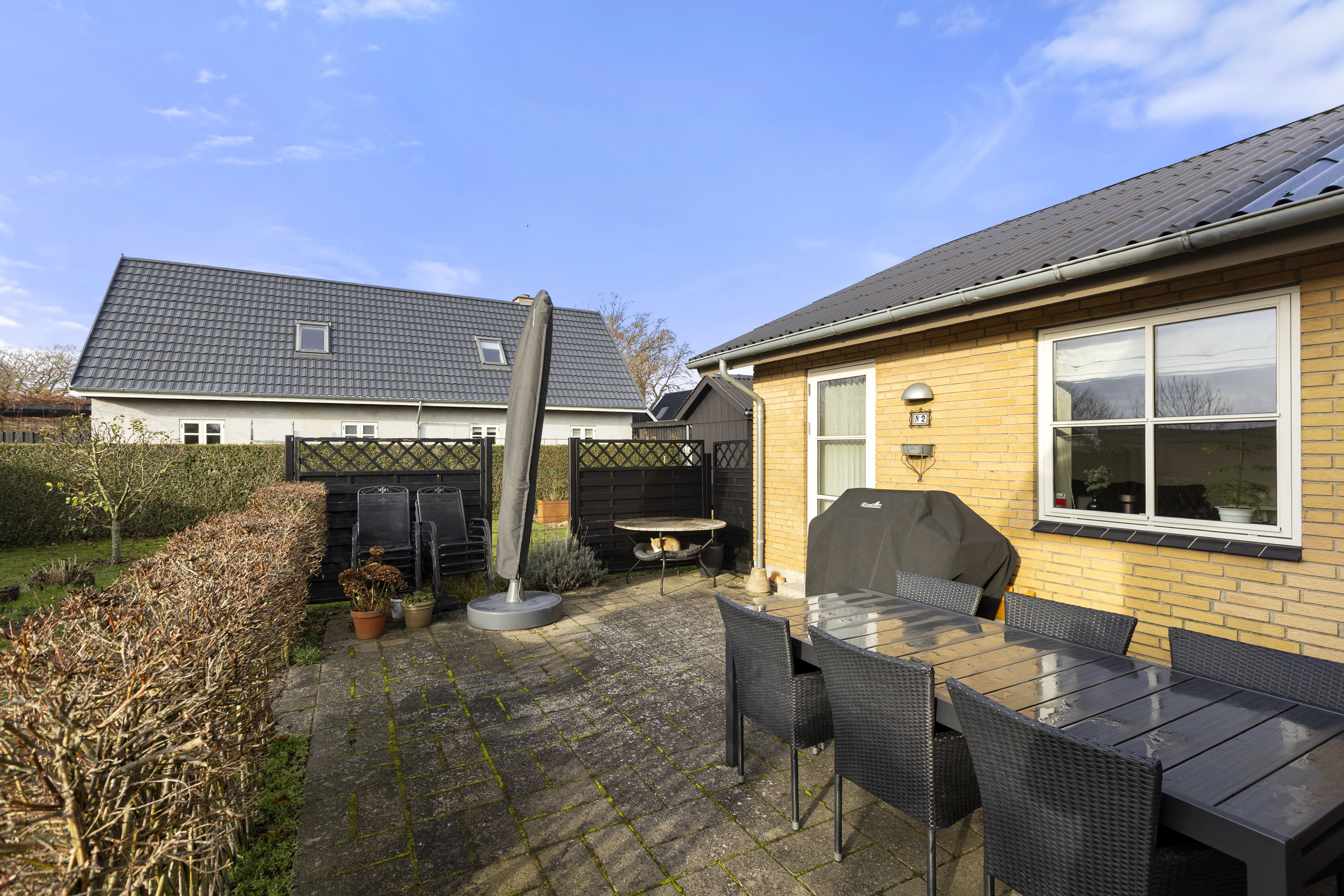 Fremhævet terrasse billede i fuldskærmstilstand. Billede af Smedevænget 2, Høm, 4100 Ringsted