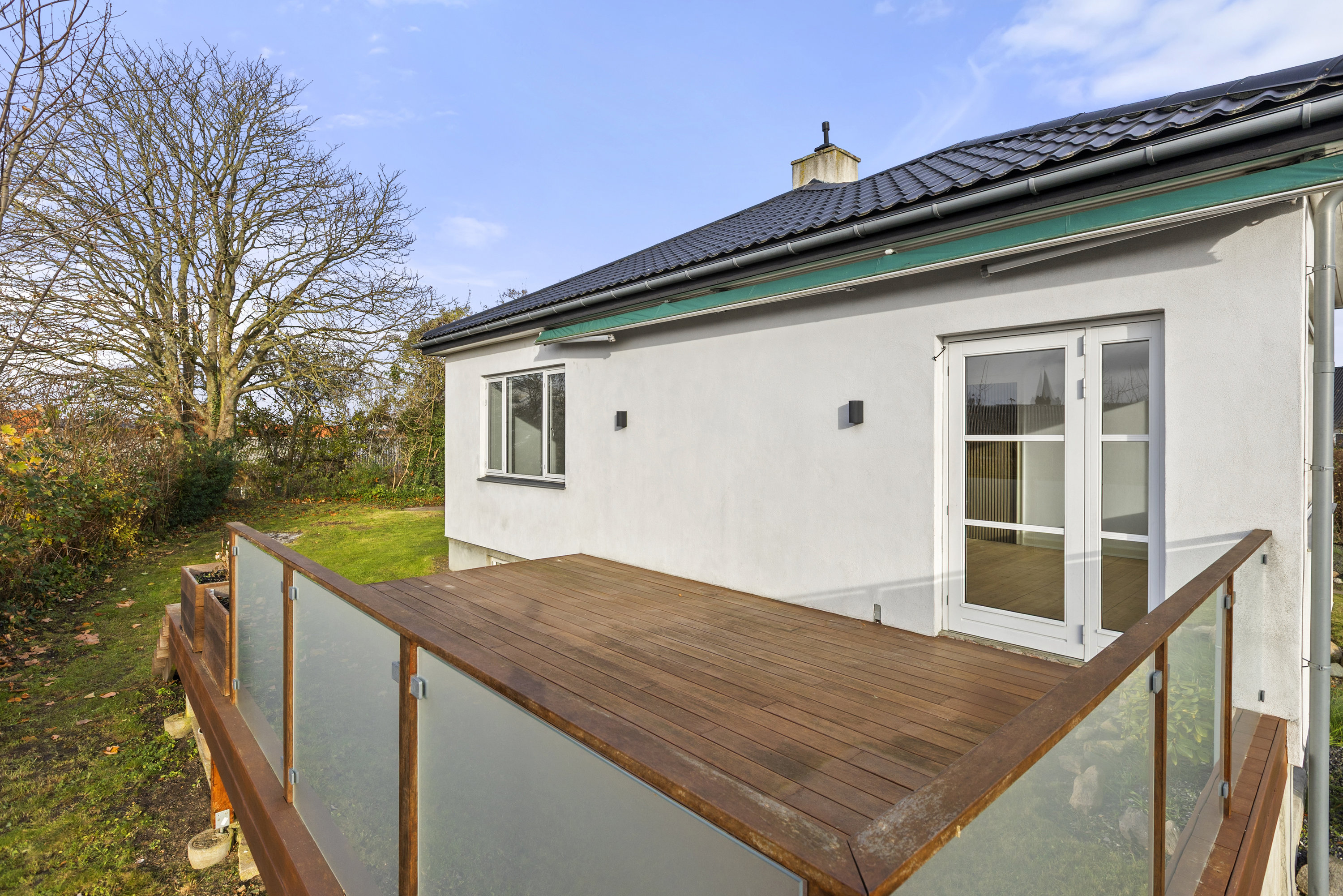 Fremhævet terrasse billede i fuldskærmstilstand. Billede af Ingemannsvej 19, 4200 Slagelse