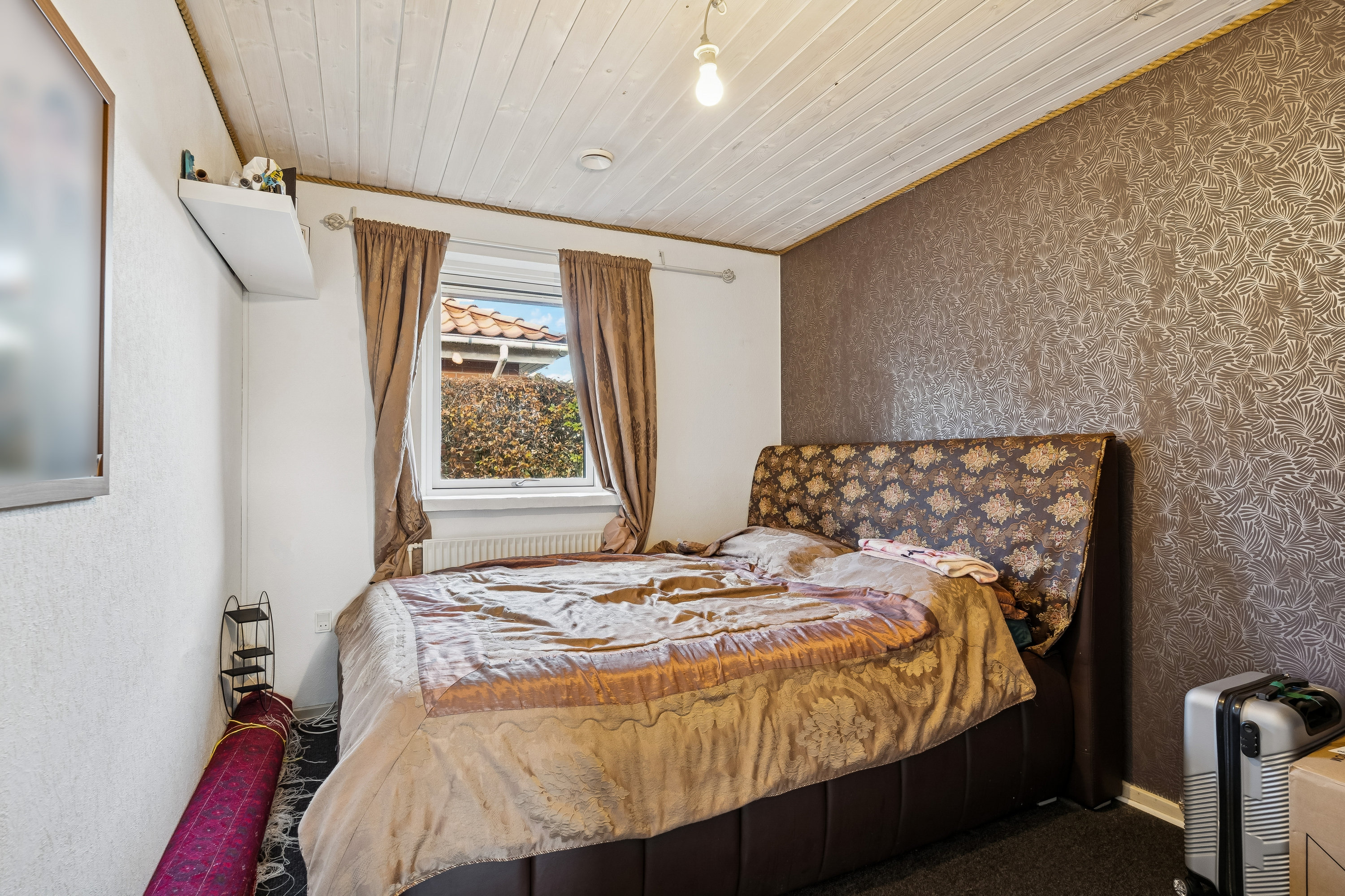 Fremhævet soveværelse billede i fuldskærmstilstand. Billede af Moseparken 68, 8722 Hedensted