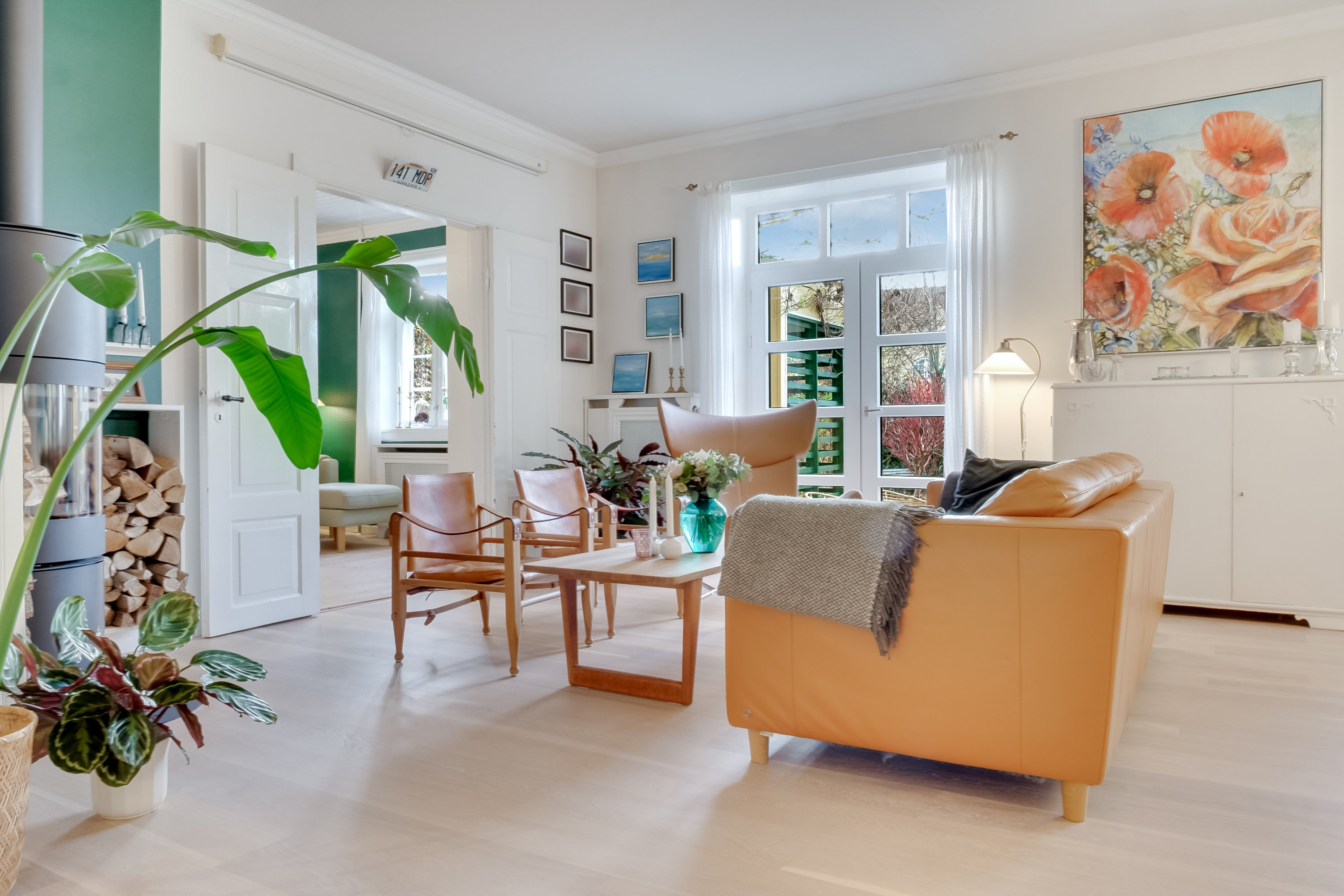 Fremhævet stue billede i fuldskærmstilstand. Billede af Teglgårdsparken 40A, 5500 Middelfart