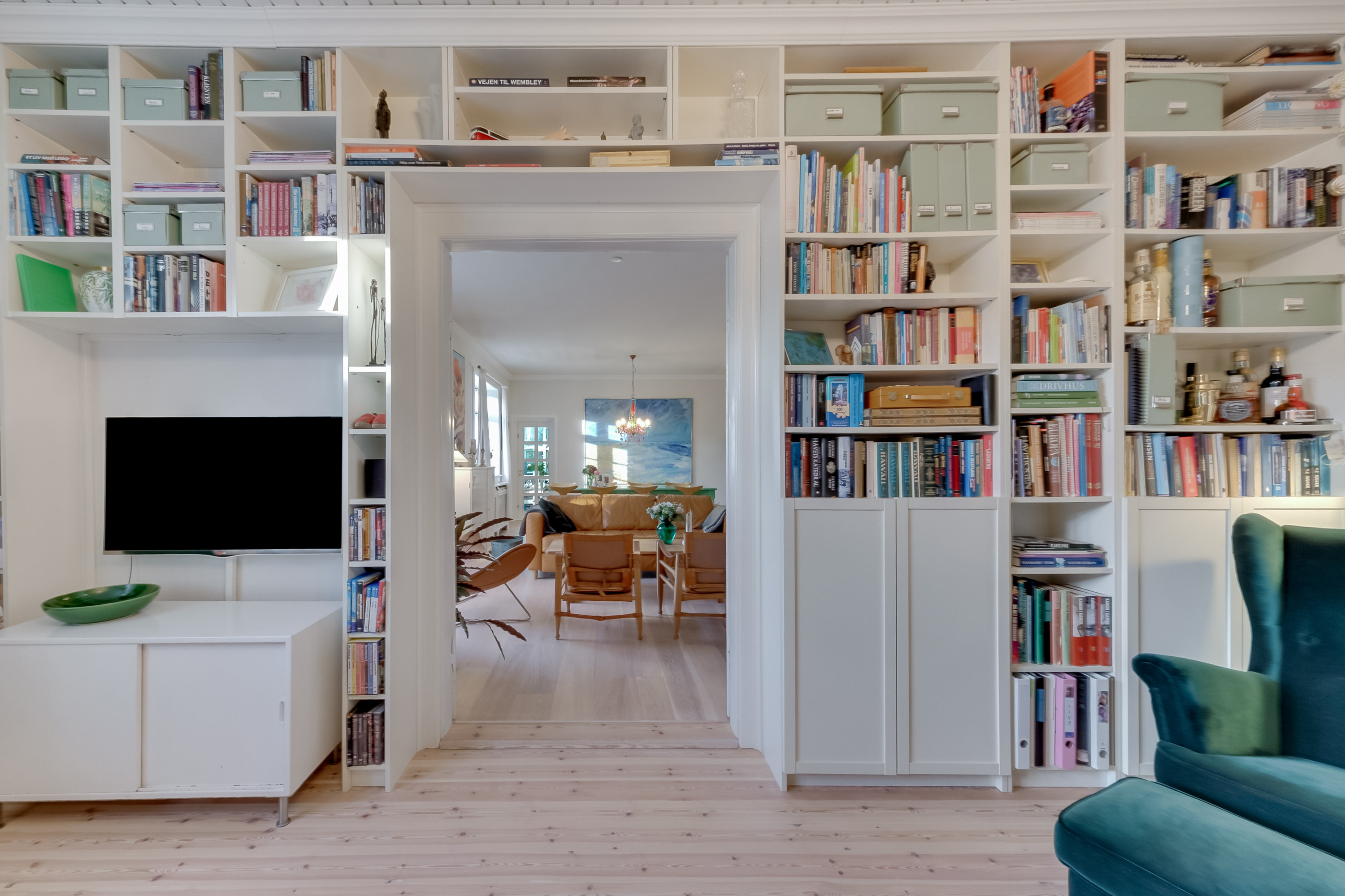 Fremhævet stue billede i fuldskærmstilstand. Billede af Teglgårdsparken 40A, 5500 Middelfart