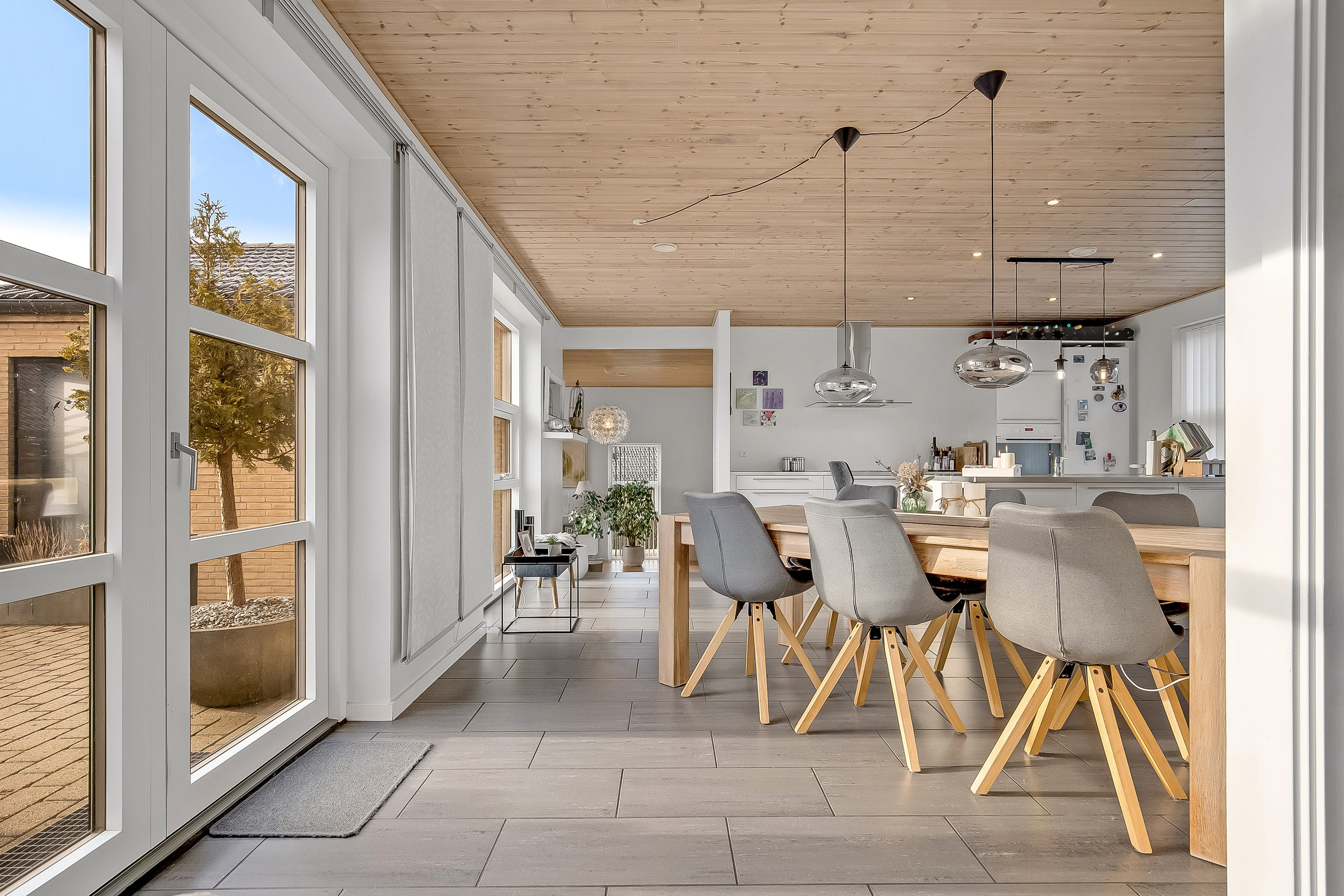 Fremhævet køkken alrum billede i fuldskærmstilstand. Billede af Bakkedraget 79, Vester Nebel, 6040 Egtved