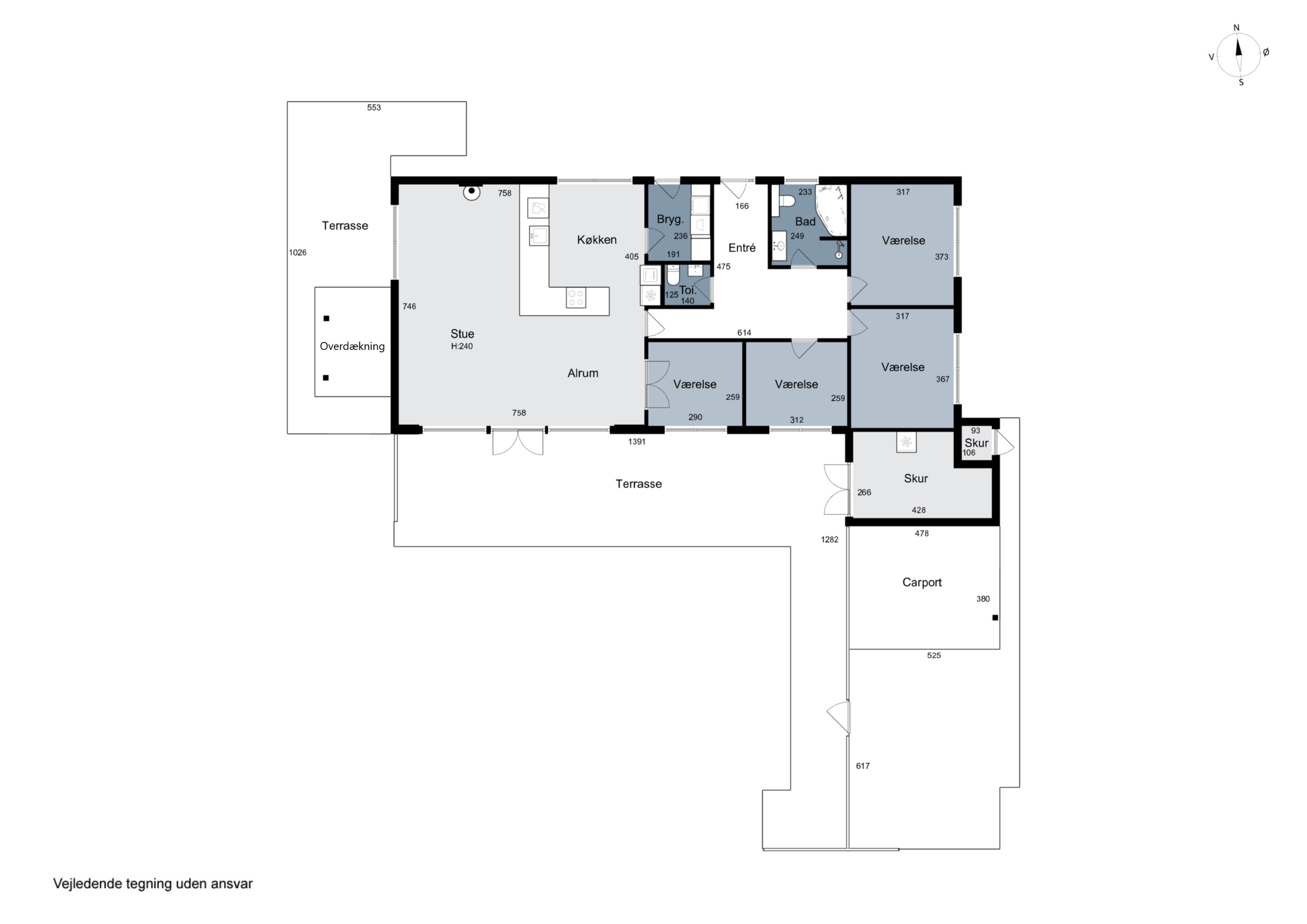 Plantegninger billede af Bøgehaven 4, 2980 Kokkedal
