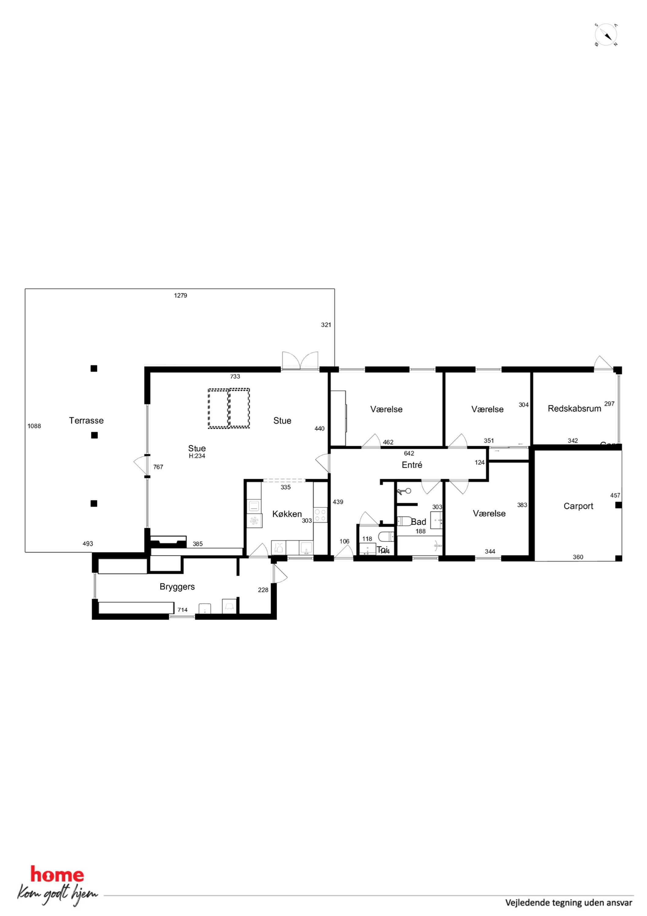 Plantegninger billede af Færøvej 29, 2800 Kongens Lyngby