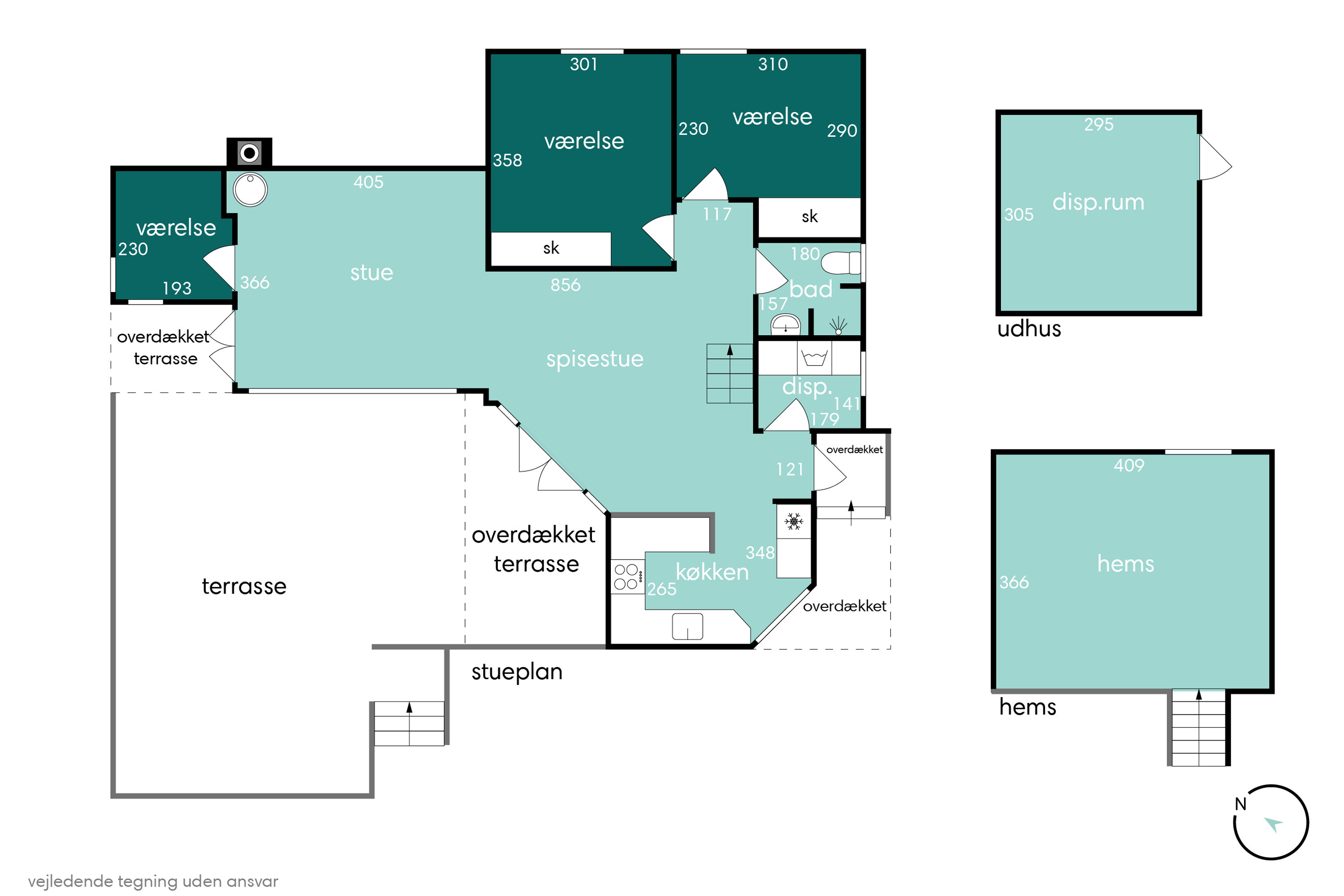 Fremhævet  billede i fuldskærmstilstand. Billede af Nørrevang 18, Tengslemrk L, 4573 Højby