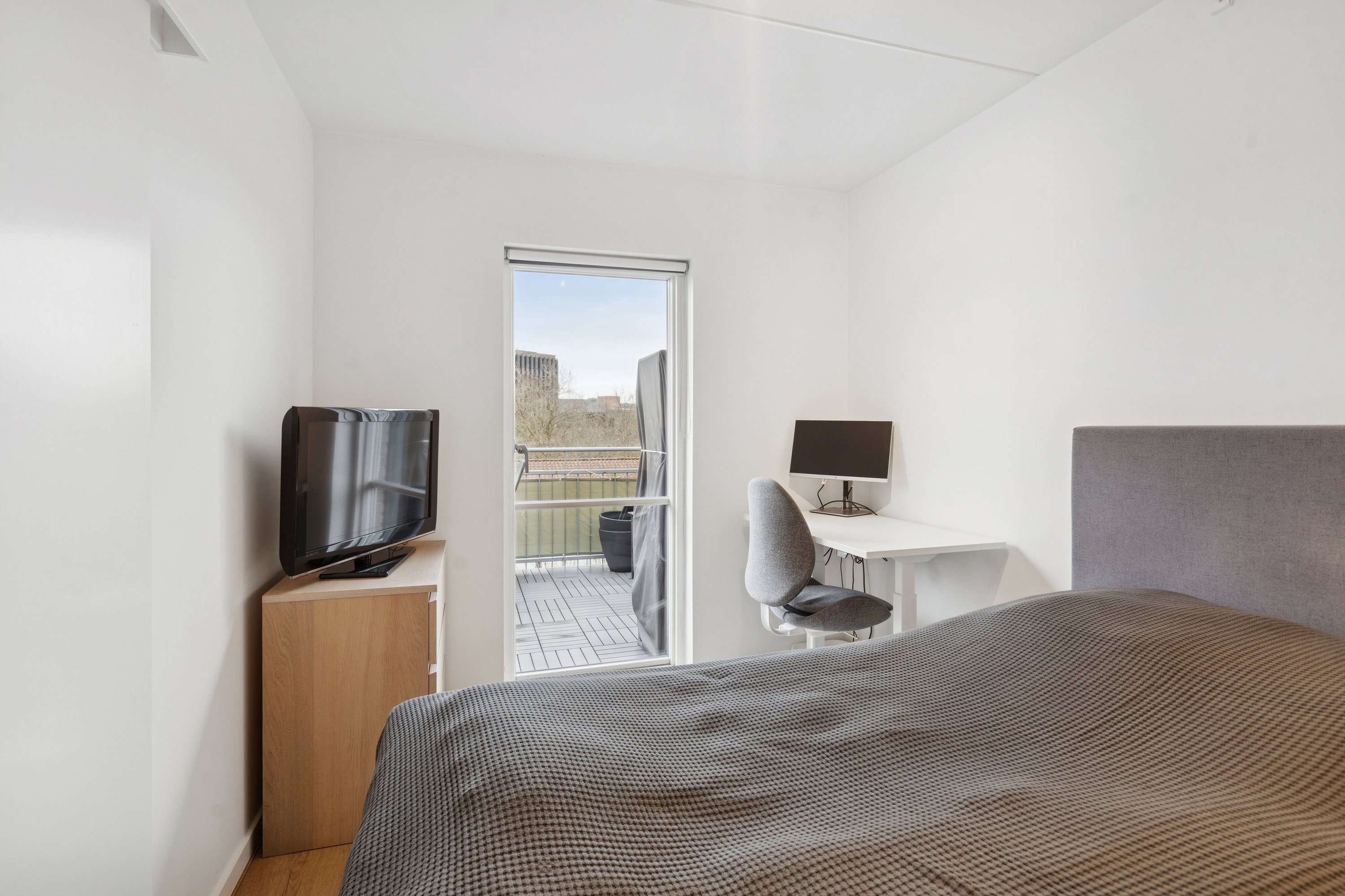 Fremhævet soveværelse billede i fuldskærmstilstand. Billede af Bredstedgade 38, 2. 2., 5000 Odense C