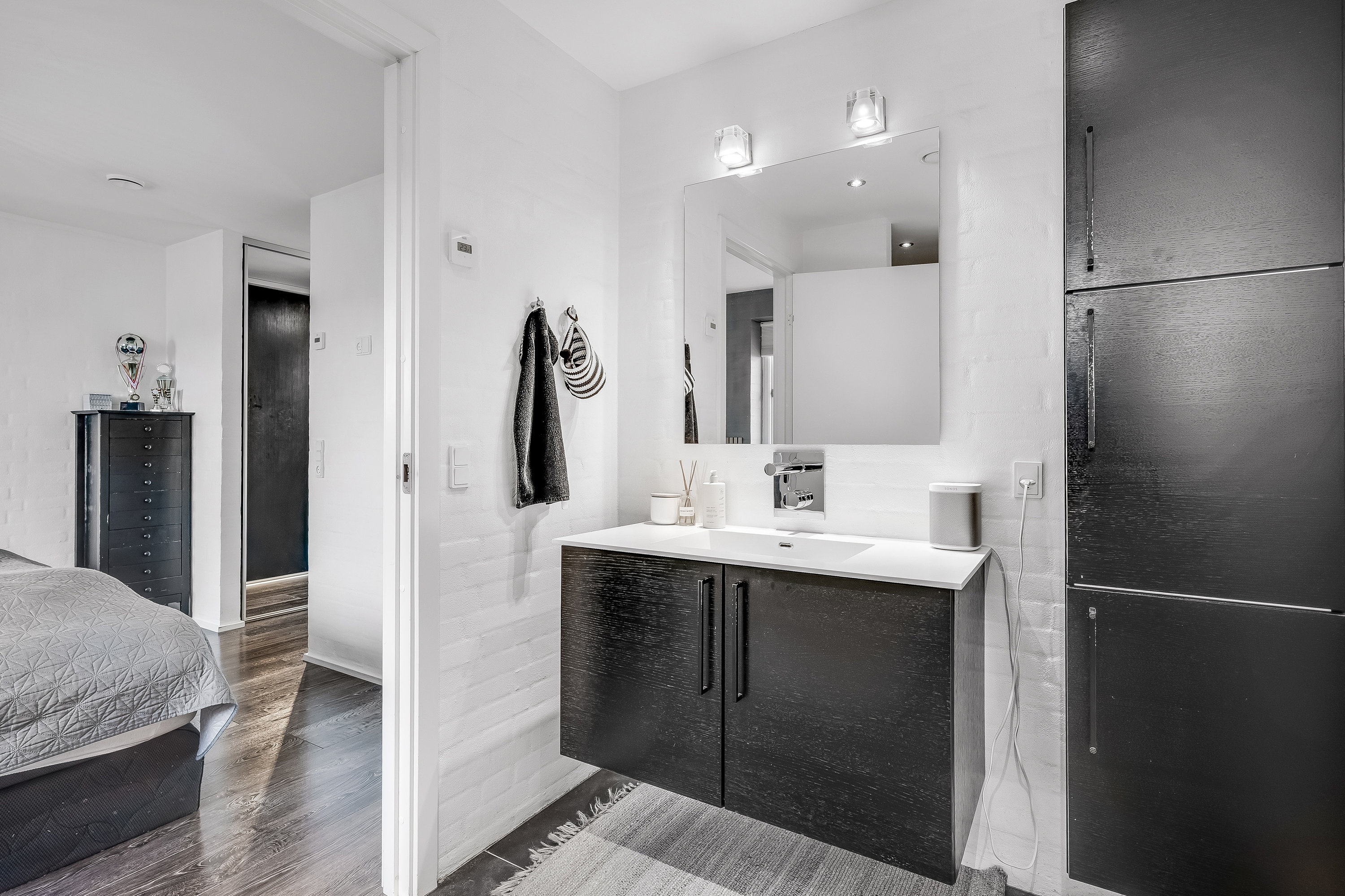 Fremhævet badeværelse billede i fuldskærmstilstand. Billede af Under Egen 45, Halgårde, 7500 Holstebro