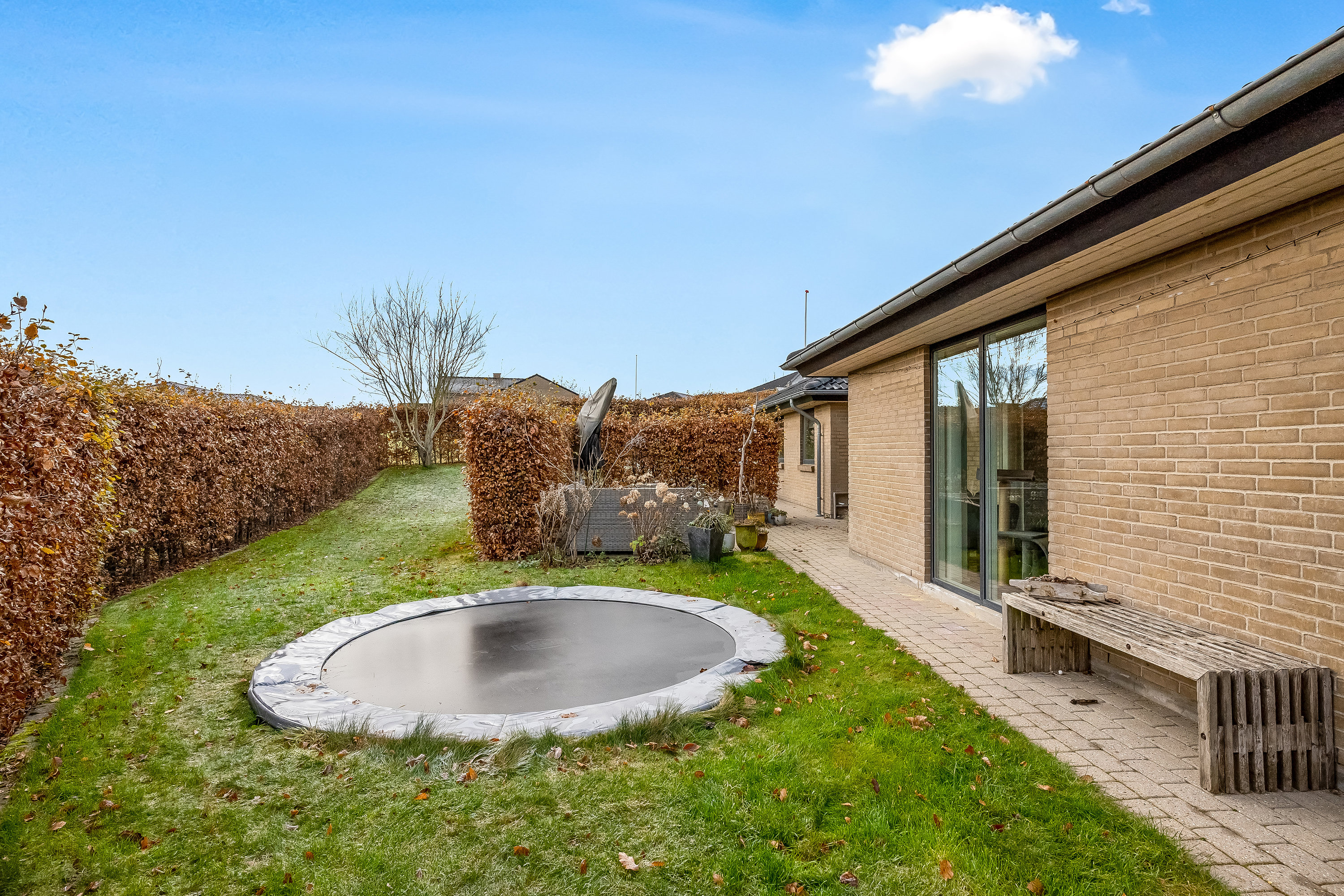 Fremhævet have billede i fuldskærmstilstand. Billede af Under Egen 45, Halgårde, 7500 Holstebro