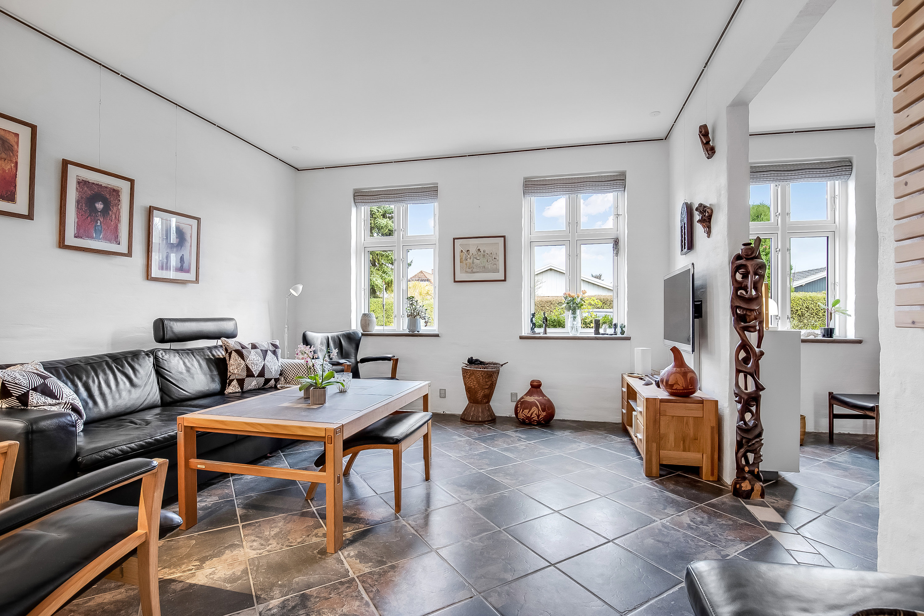 Fremhævet stue billede i fuldskærmstilstand. Billede af Hannerupvænget 4, 7000 Fredericia