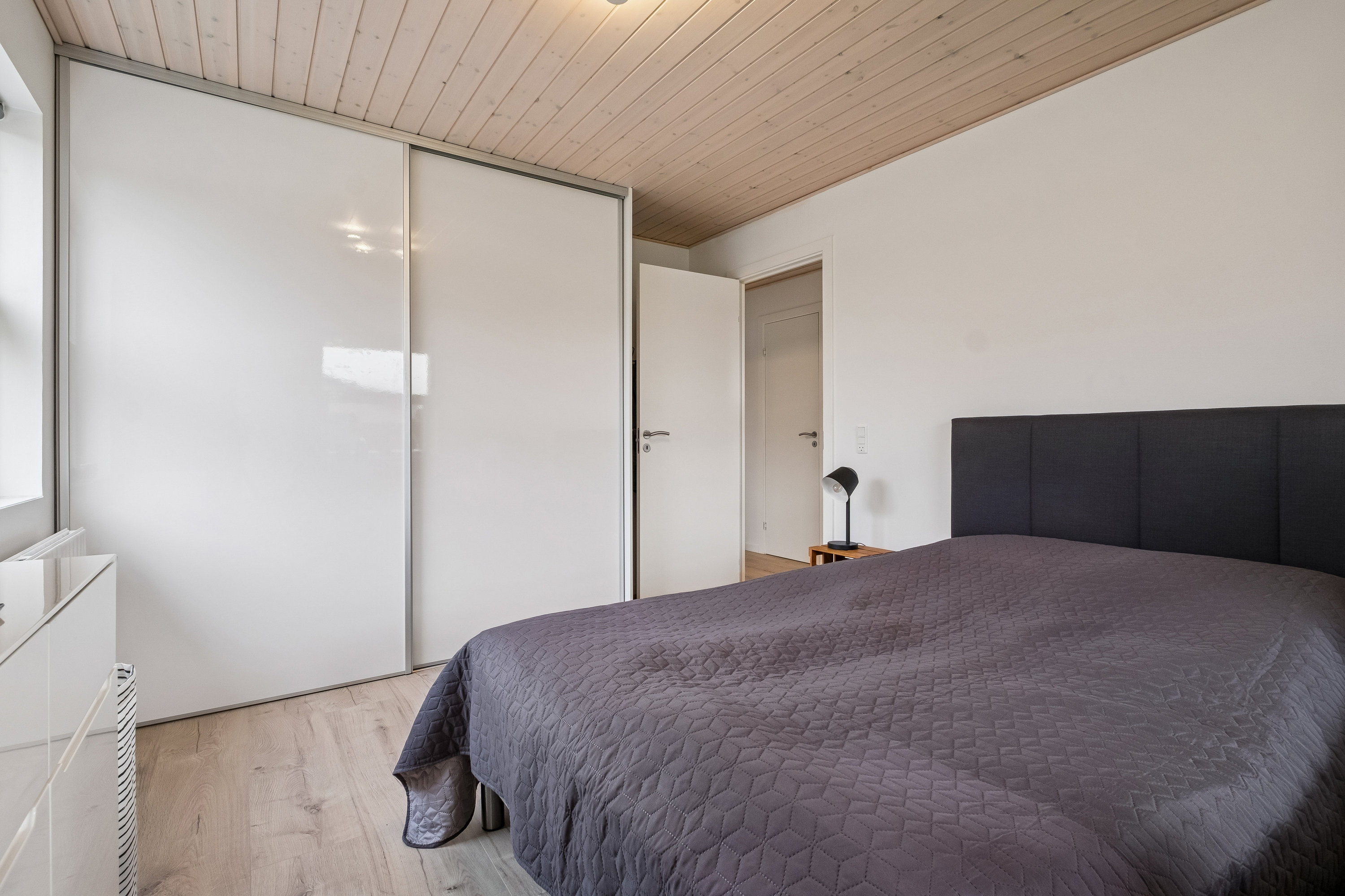 Fremhævet soveværelse billede i fuldskærmstilstand. Billede af Ærtevej 6, Tyrsted, 8700 Horsens