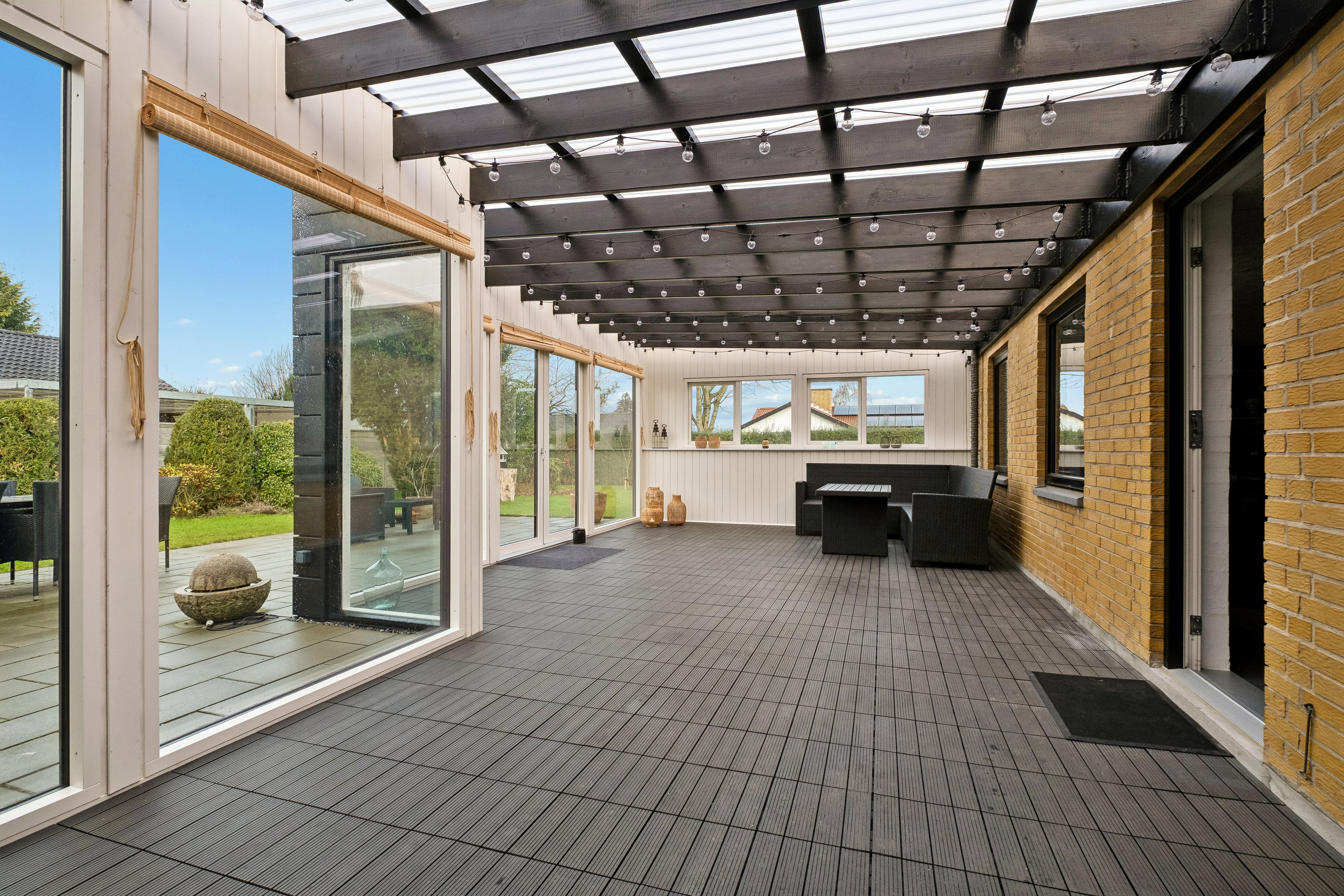 Fremhævet udestue billede i fuldskærmstilstand. Billede af Ærtevej 6, Tyrsted, 8700 Horsens