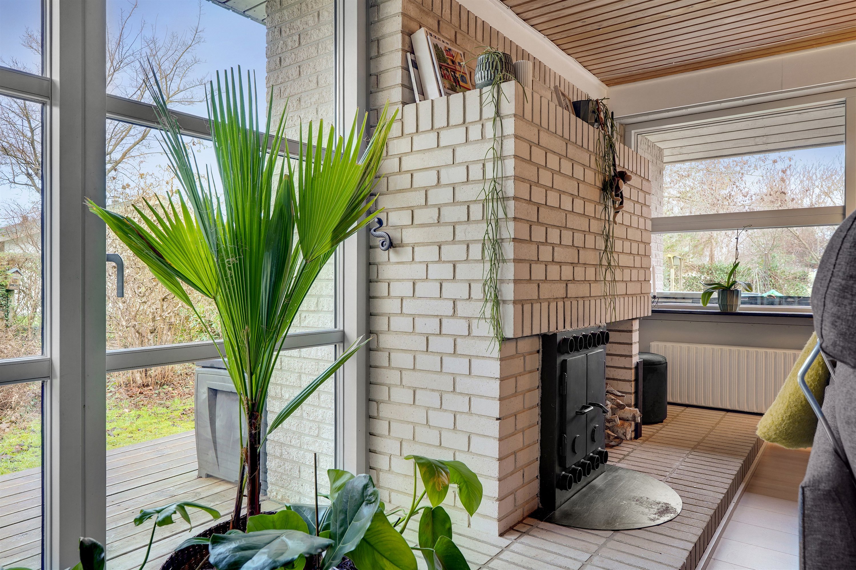 Fremhævet stue billede i fuldskærmstilstand. Billede af Toften 47, 7190 Billund