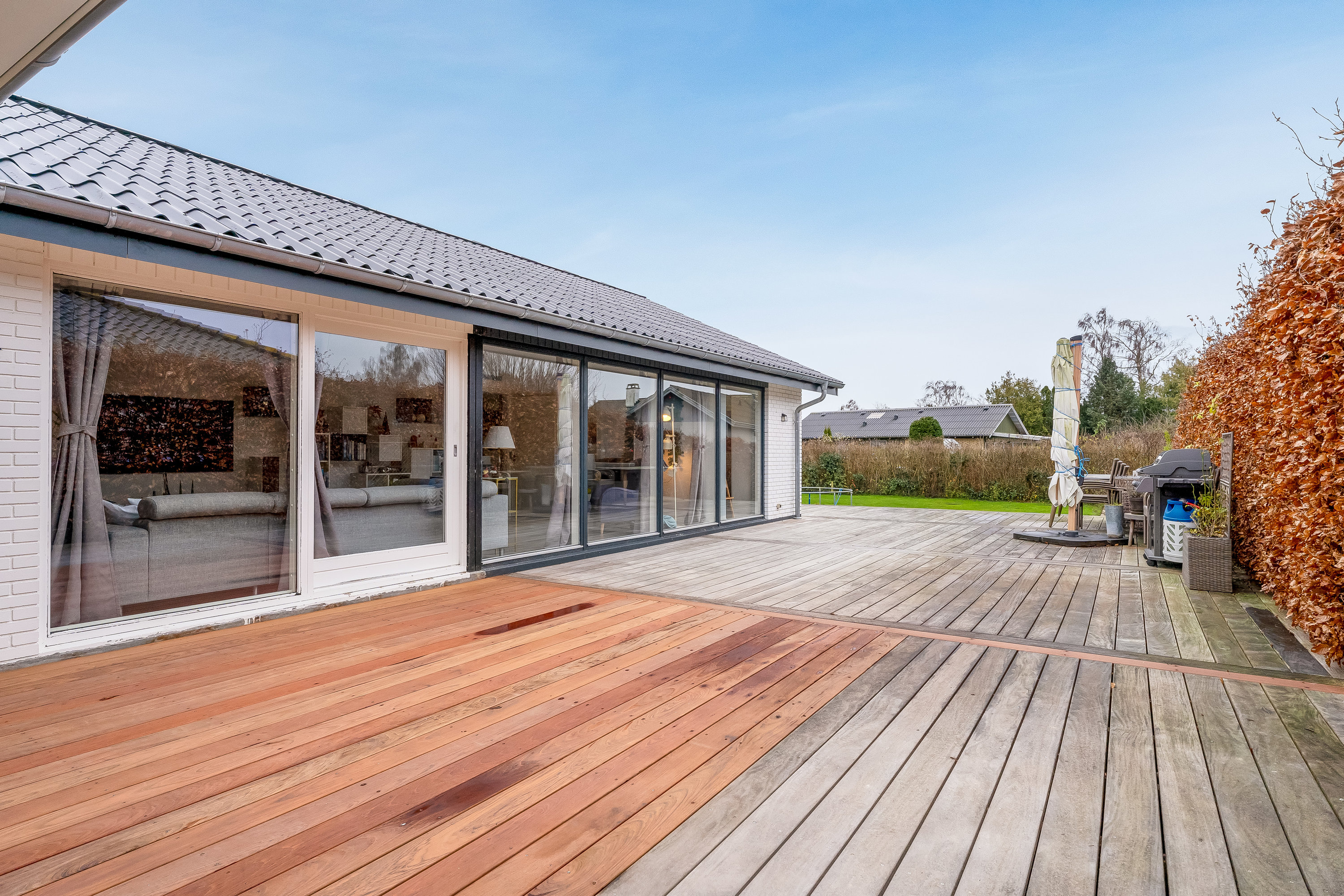 Miniaturebillede 2: terrasse. Billede af Sundvænget 3A, Hasselø Pl, 4800 Nykøbing F