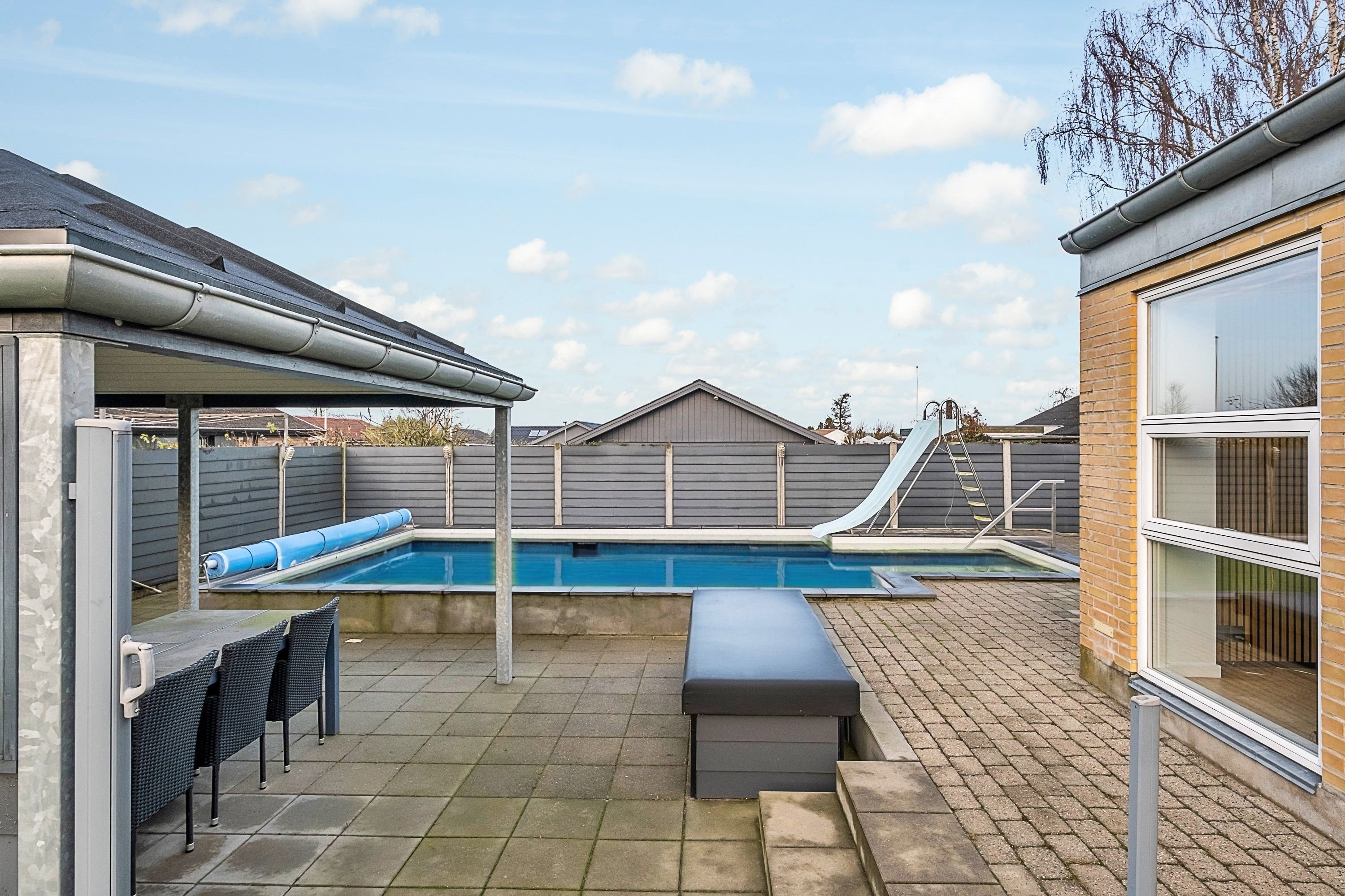 Fremhævet  billede i fuldskærmstilstand. Billede af Trojavej 14, Hårup, 8530 Hjortshøj