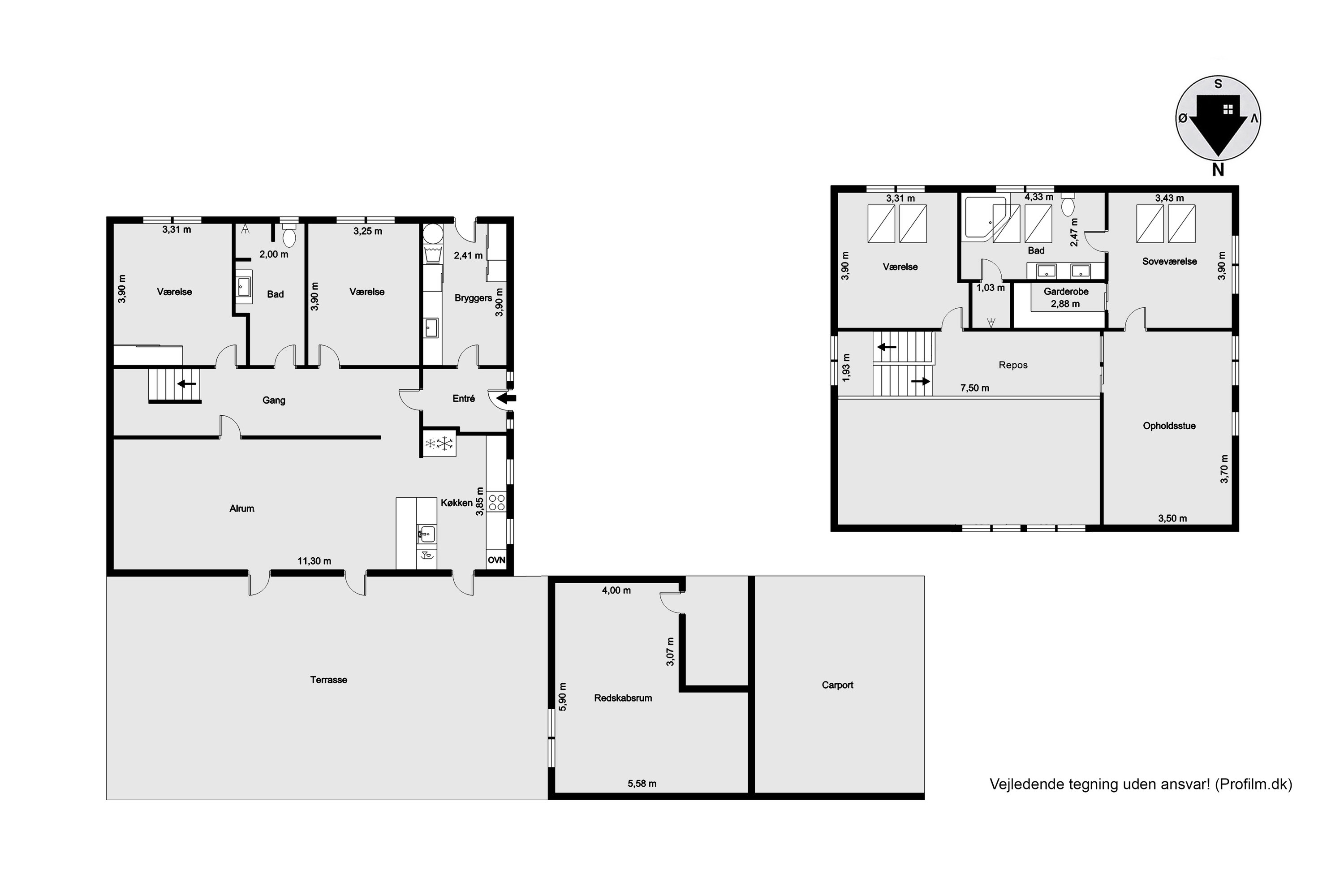 Plantegninger billede af Ravperlen 8, Mejrup, 7500 Holstebro