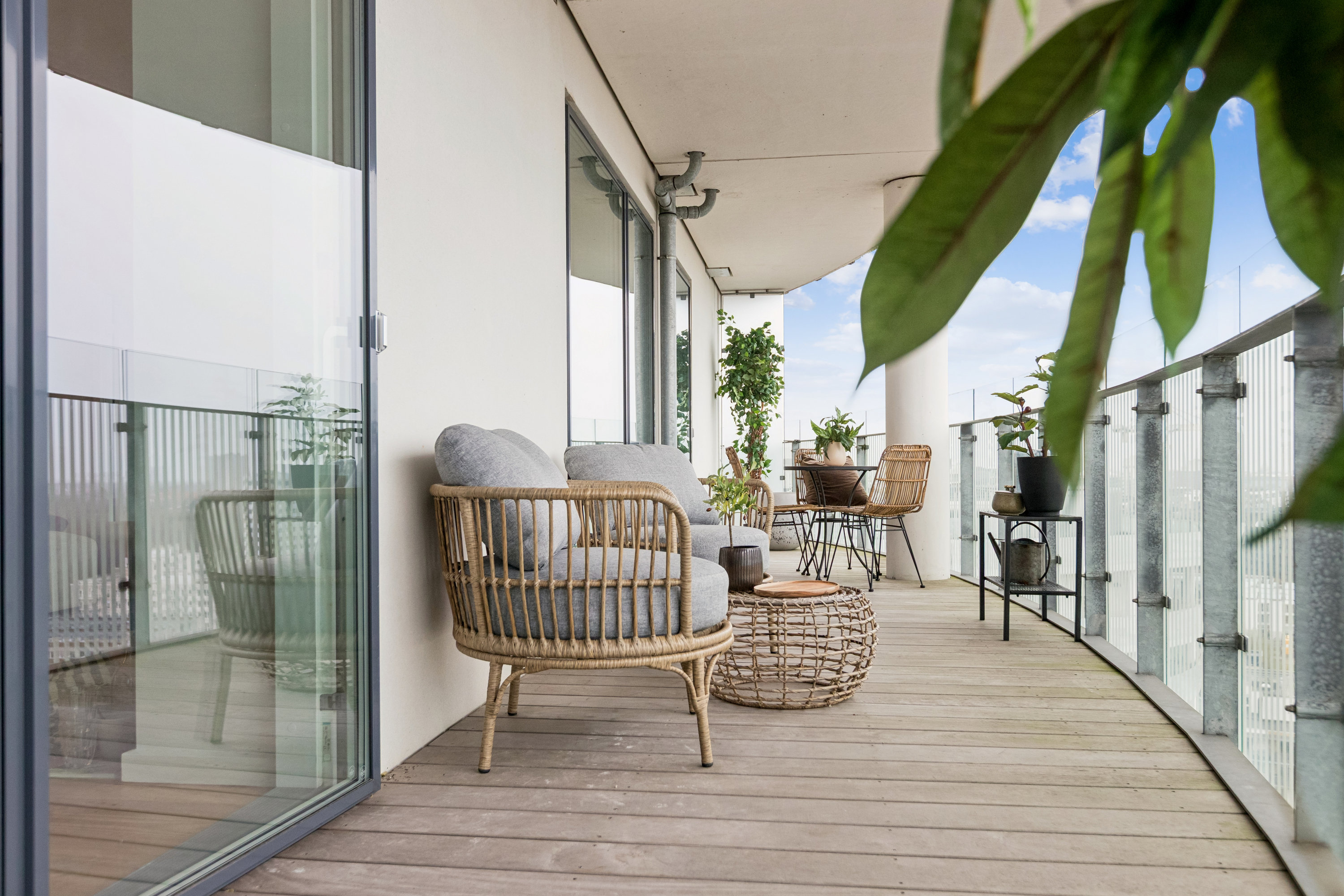 Fremhævet altan billede i fuldskærmstilstand. Billede af Rundholtsvej 28, 15. 1., 2300 København S