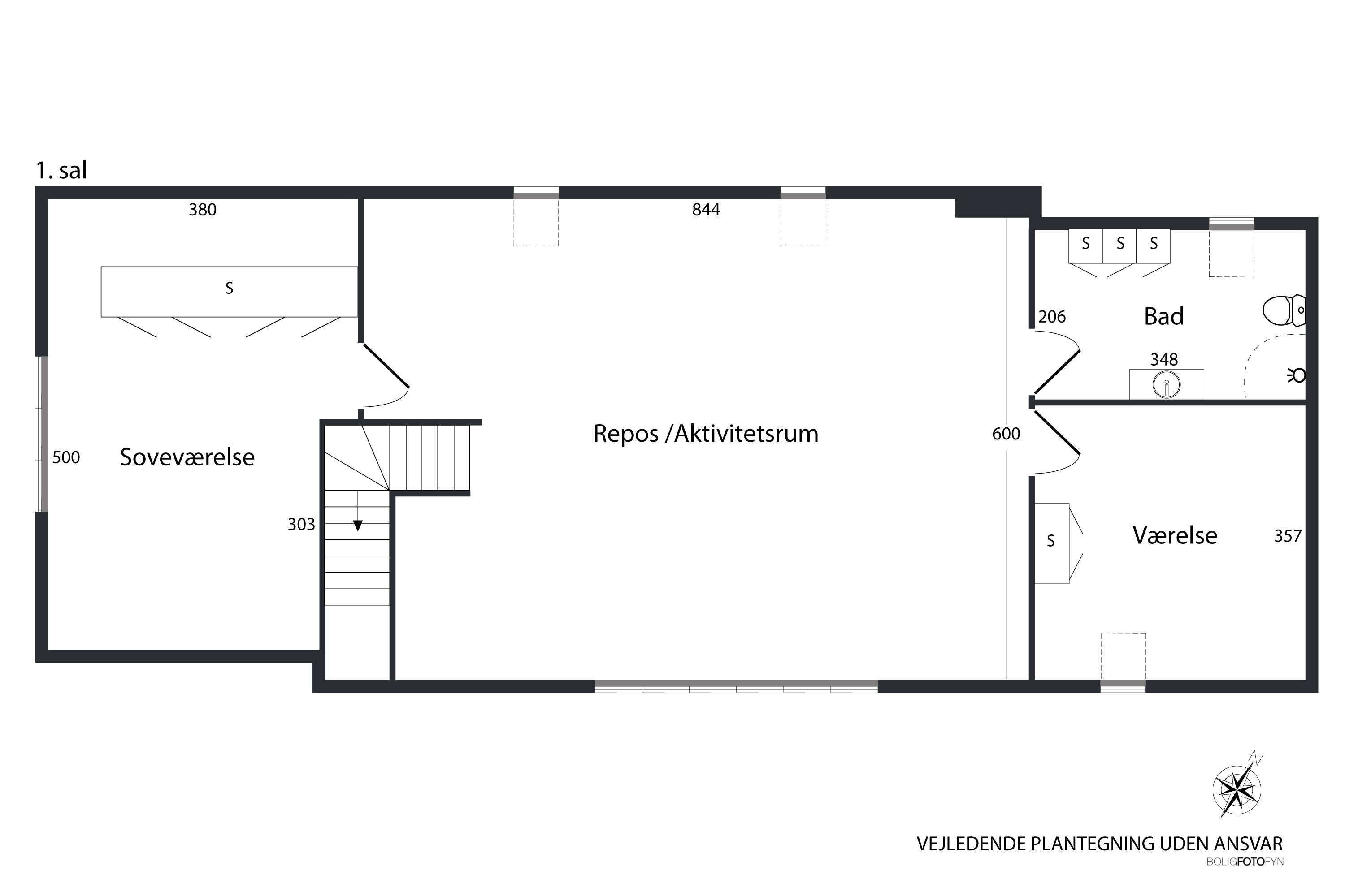 Plantegninger billede af Solevadvej 40, Solevad, 5690 Tommerup